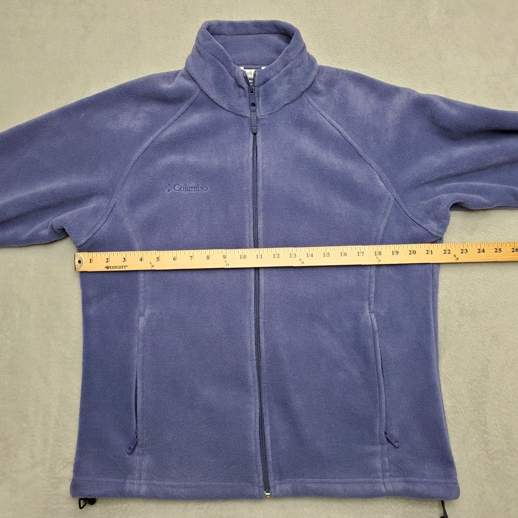 Vintage VINTAGE Columbia Jacket Womens Large Purple Full Zip Fleece Hike Camping outdoor Gorp Size L / US 10 / IT 46 - 6 Thumbnail