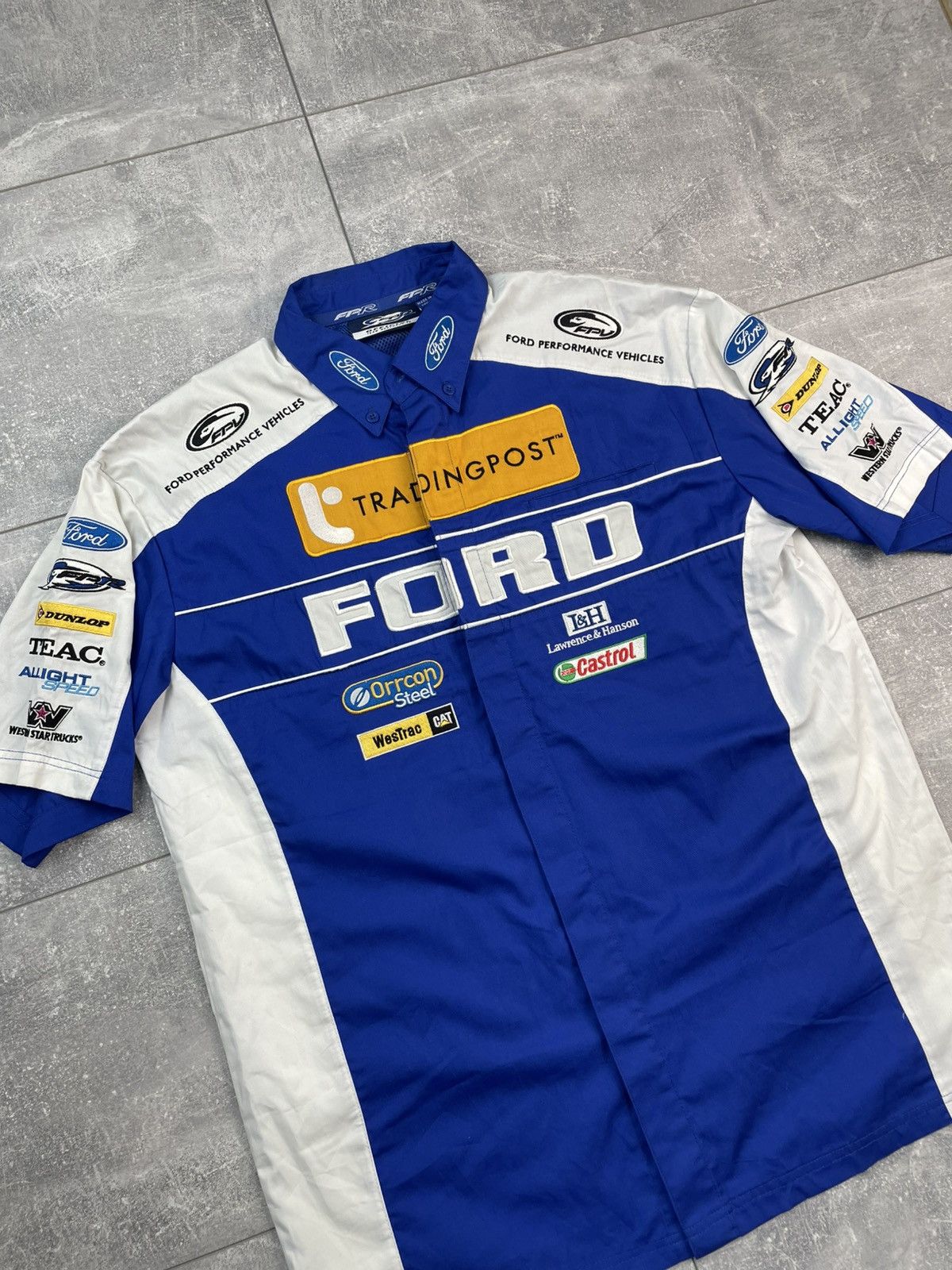 Ford Vintage Official Ford F1 Racing Mild Seven Shirt Size US L / EU 52-54 / 3 - 2 Thumbnail
