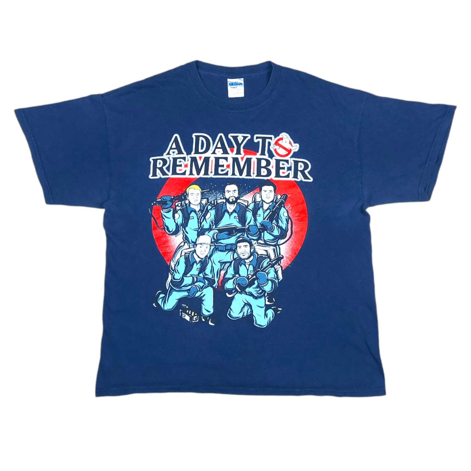 Band Tees × Vintage VTG A Day To Remember Band Ghostbusters Myspace Era EMO TEE Size US L / EU 52-54 / 3 - 1 Thumbnail