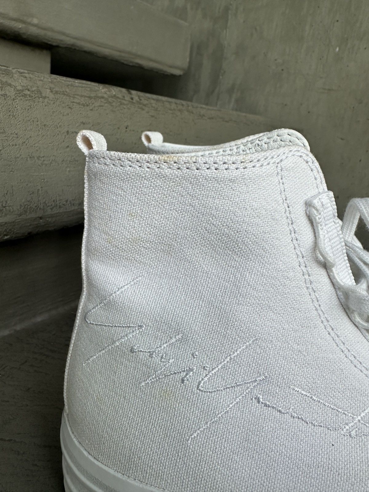 Adidas × Y-3 × Yohji Yamamoto Yuben Mid Core white (9) Size US 9.5 / IT 39.5 - 8 Thumbnail