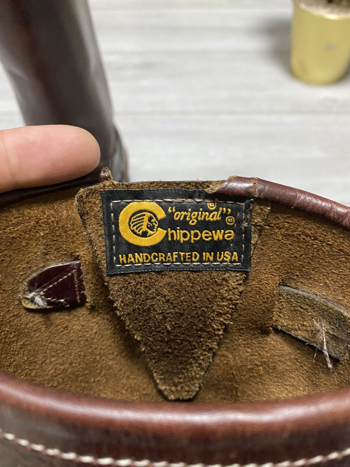 Chippewa Chippewa Leather high Boots biker Size US 7.5 / EU 40-41 - 13 Thumbnail