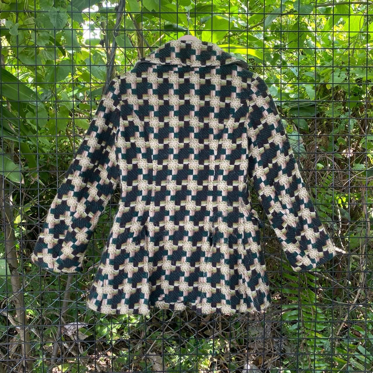 Japanese Brand × Vintage Vintage Japan Tabasa Multicolour Wool Coat Jacket Size M / US 6-8 / IT 42-44 - 8 Thumbnail