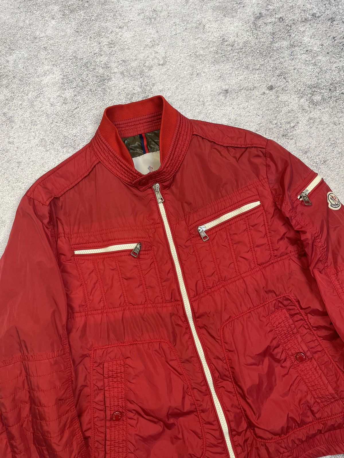 Moncler Moncler thym Lightweight Jacket Red Size US S / EU 44-46 / 1 - 7 Thumbnail