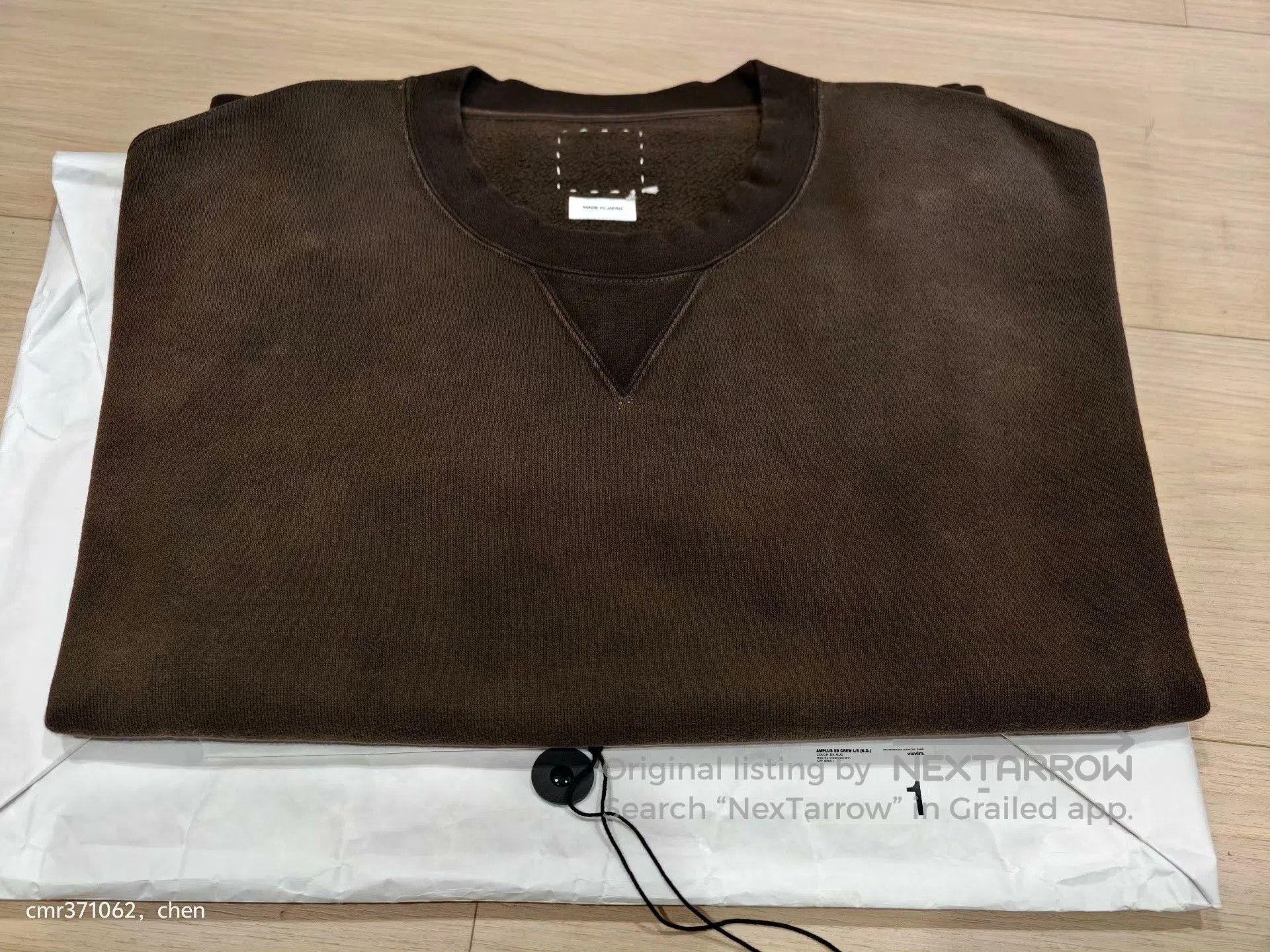 Visvim visvim 23AW Amplus SB Crew L/S. Size US S / EU 44-46 / 1 - 8 Thumbnail