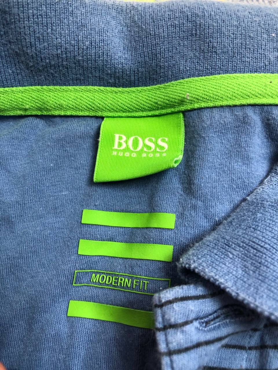 Hugo Boss × Vintage Hugo Boss T-shirt Polo Size US L / EU 52-54 / 3 - 8 Thumbnail