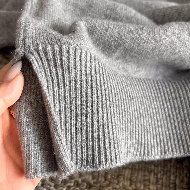 Loewe LOEWE Grey cashmere sweater Size US S / EU 44-46 / 1 - 4 Thumbnail