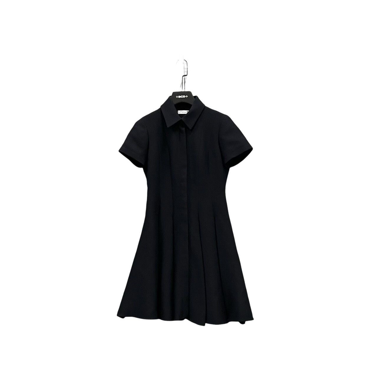 Dior Dior Wool Silk Collared Mini Dress Size 38 Size S / US 4 / IT 40 - 1 Thumbnail