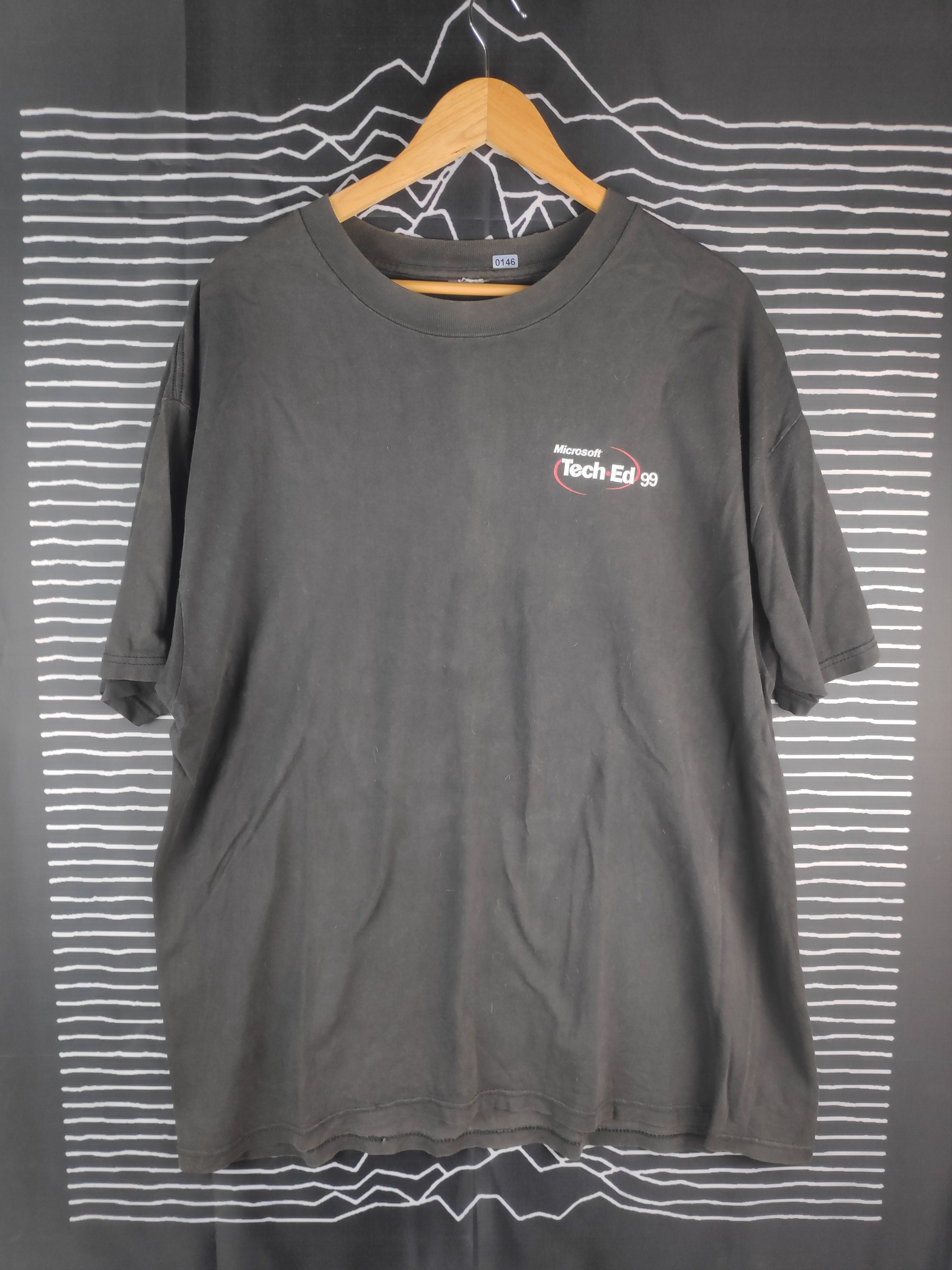 Vintage Vtg 90s Microsoft Tech Ed 99 Get Fired Up Techwear Tee Size US XL / EU 56 / 4 - 2 Thumbnail