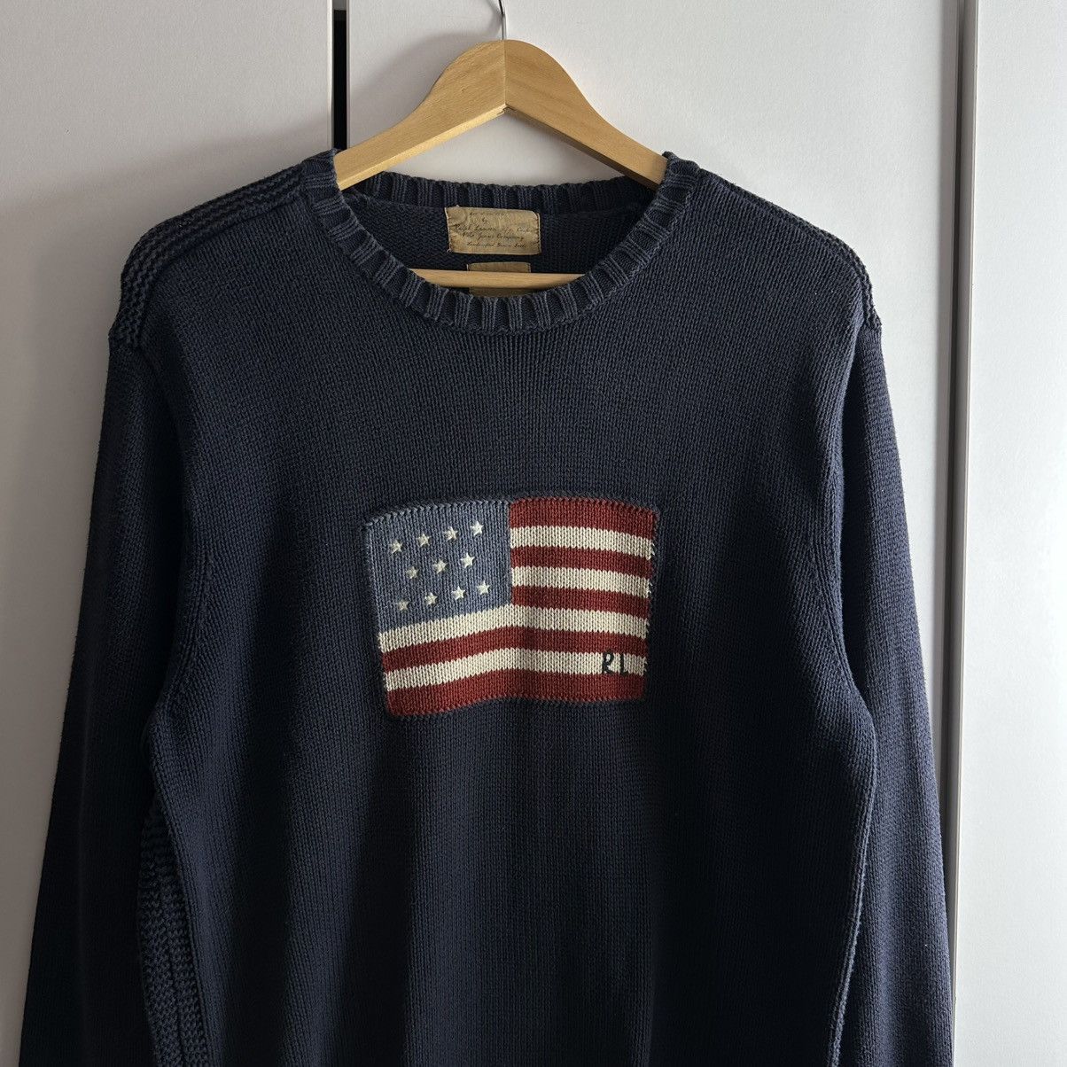 Ralph Lauren Exclusive 🔥 Ralph Lauren Vintage 80s Polo Old Money USA Flag Size US M / EU 48-50 / 2 - 3 Thumbnail