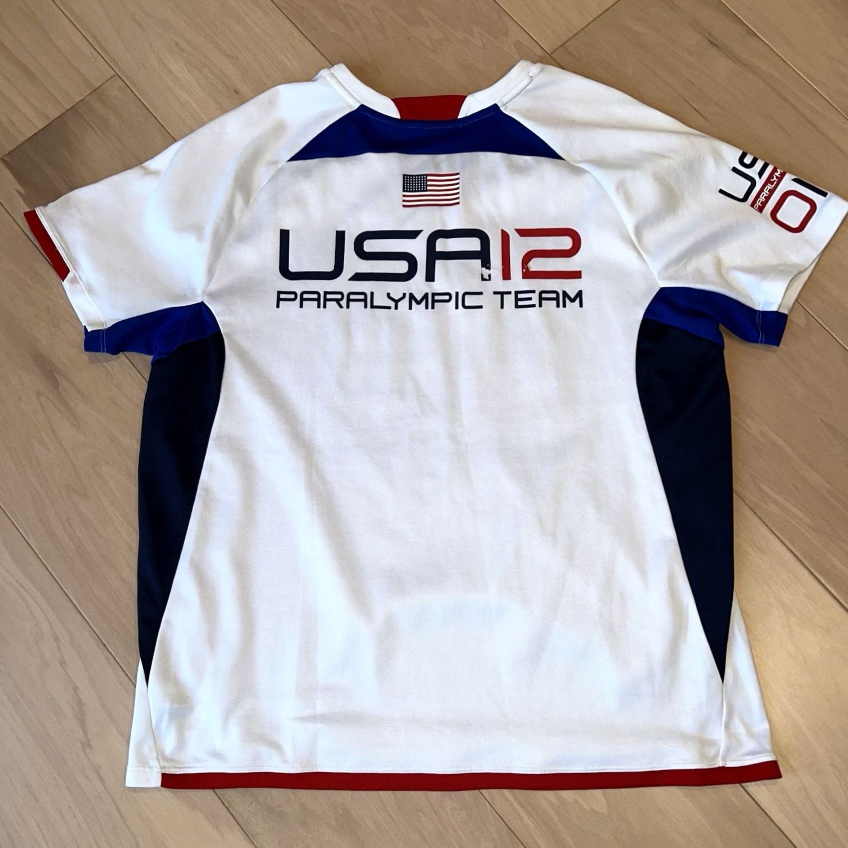 Polo Ralph Lauren Polo Ralph Lauren Jersey Adult XL White Ralph Lauren Polo 2012 London Olympic Paralympic Team Colorblock Shirt Mens Size US XL / EU 56 / 4 - 3 Thumbnail