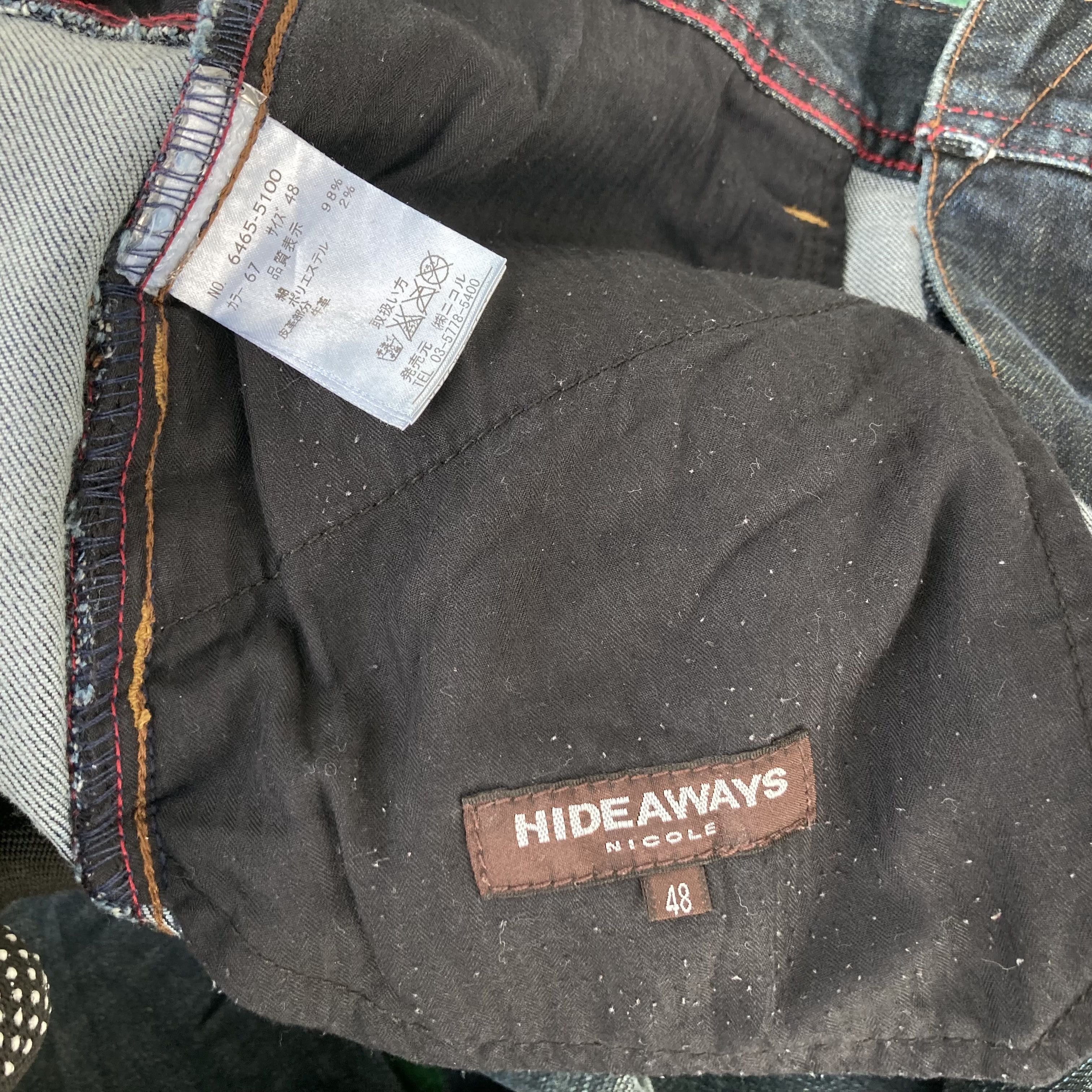 HIDEAWAYS × Hysteric Glamour × Japanese Brand Vtg Hideaways Nicole Men Pant Flare Bootcut Sz 35 Jeans Size US 35 - 6 Thumbnail