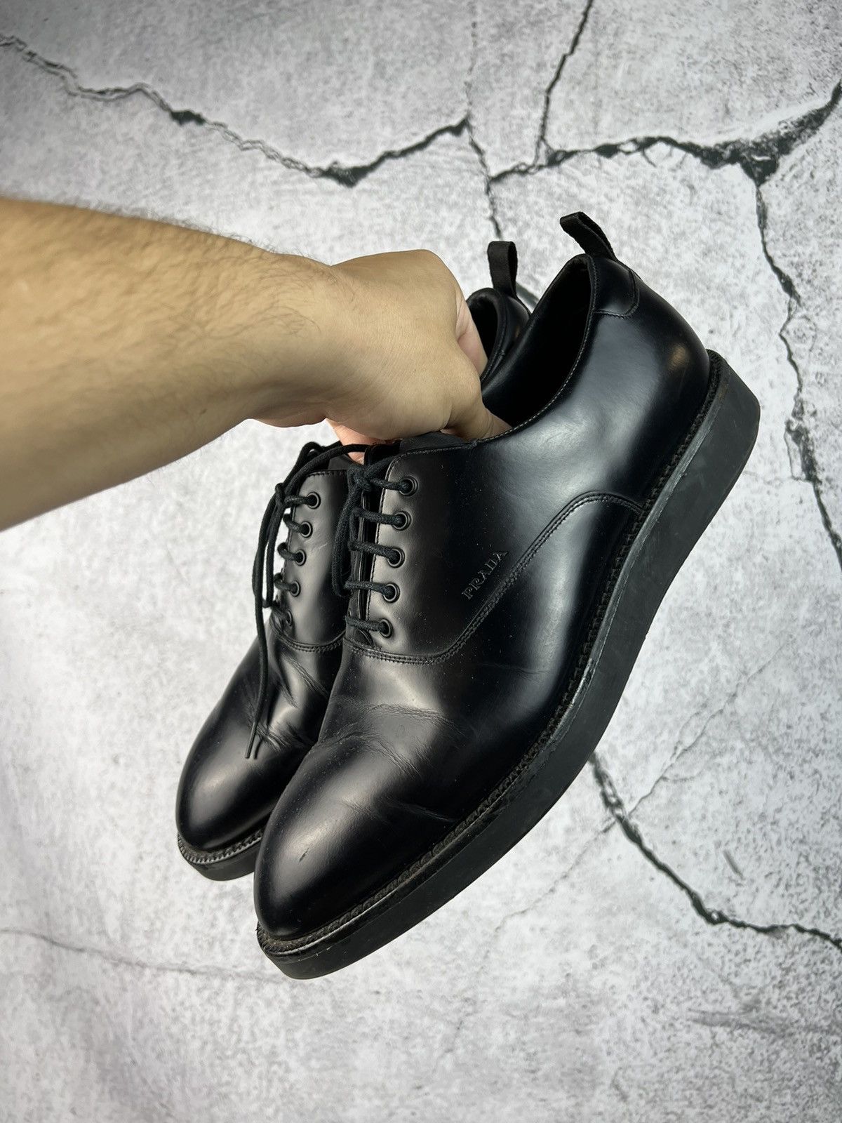 Prada × Streetwear × Vintage FW19 Chunky Derby Prada Shoes