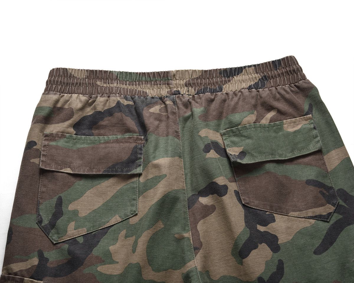Designer × Japanese Brand Camouflage utility pants short drawstring Size US 27 - 2 Thumbnail