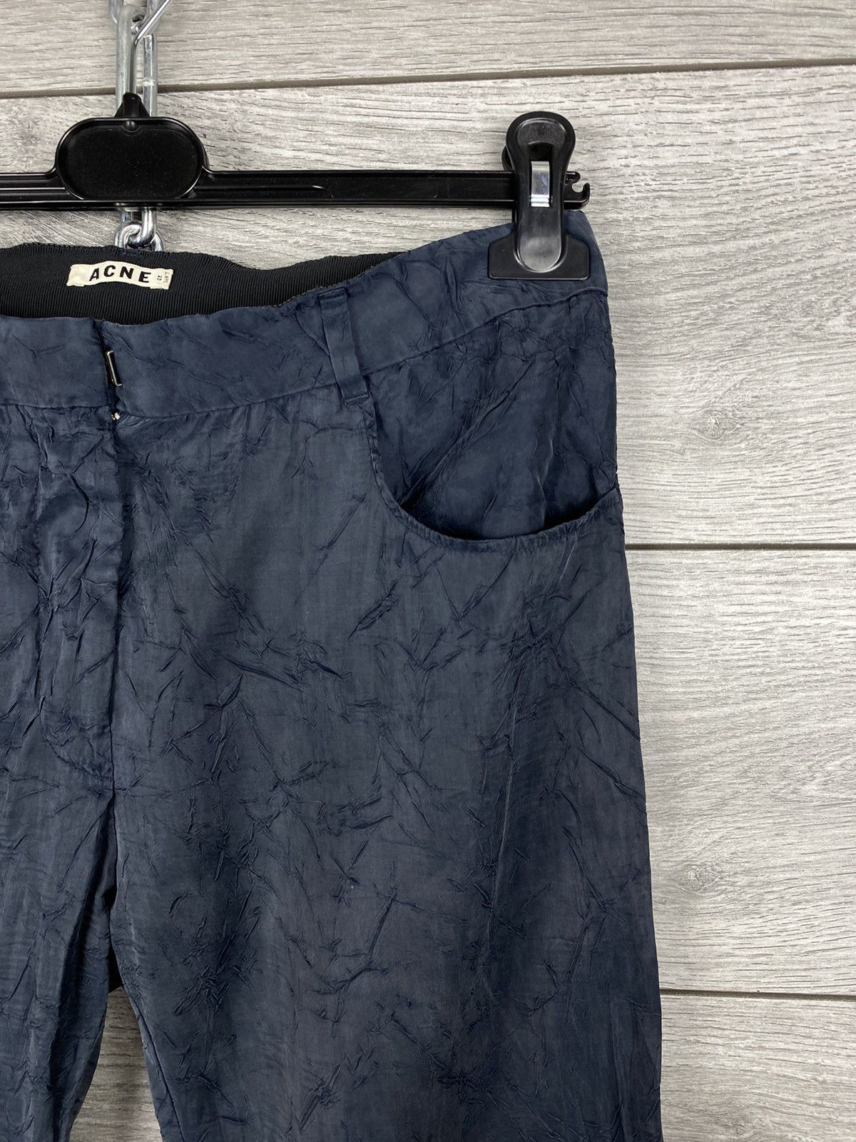 Acne Studios Womens Vintage Acne Studios Pop Crincle Pants Rare Size 24" / US 00 / IT 34 - 3 Thumbnail