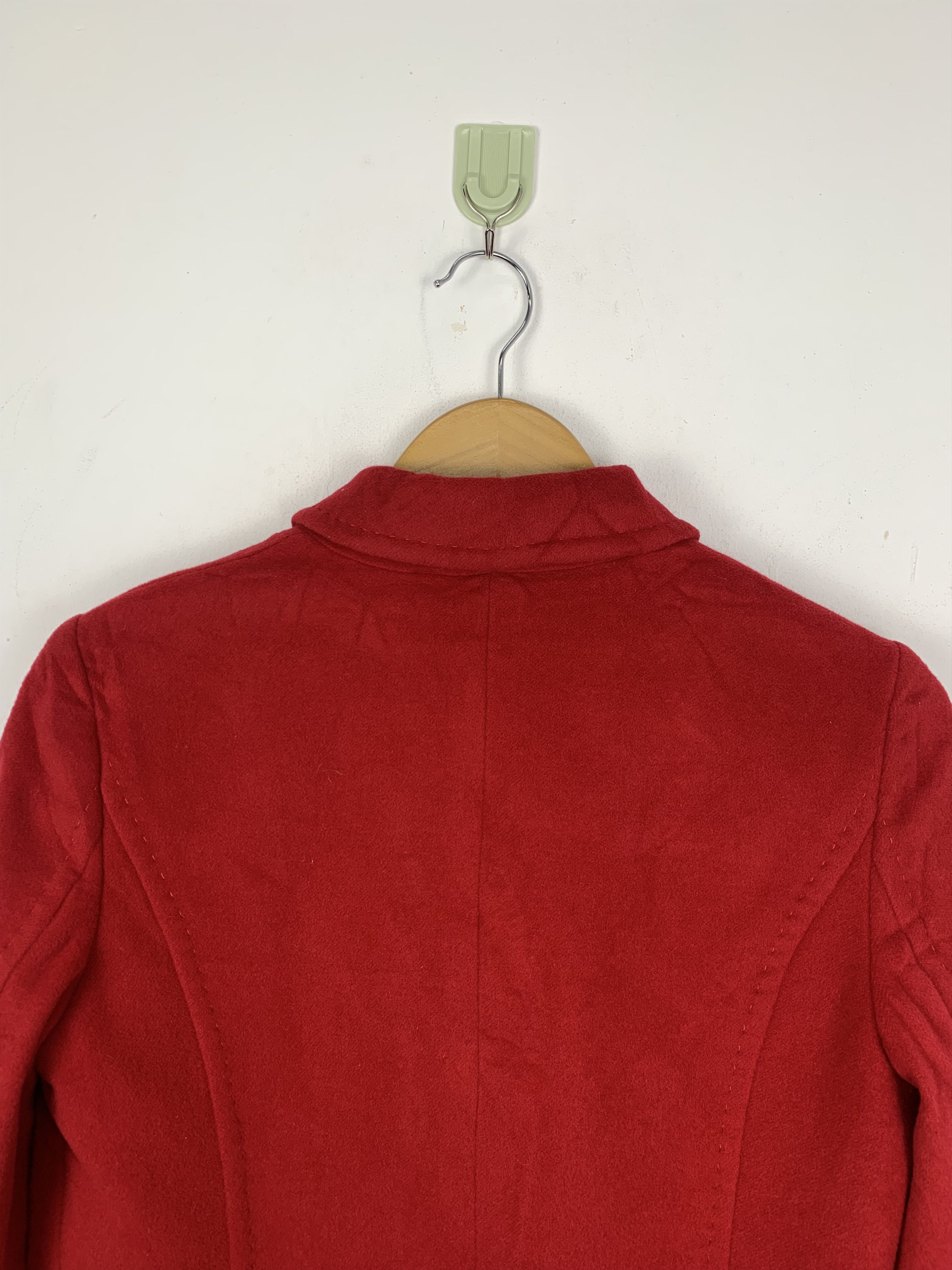 Sonia Rykiel Sonia Rykiel Designer Blazer Red J1329 Size M / US 6-8 / IT 42-44 - 4 Thumbnail