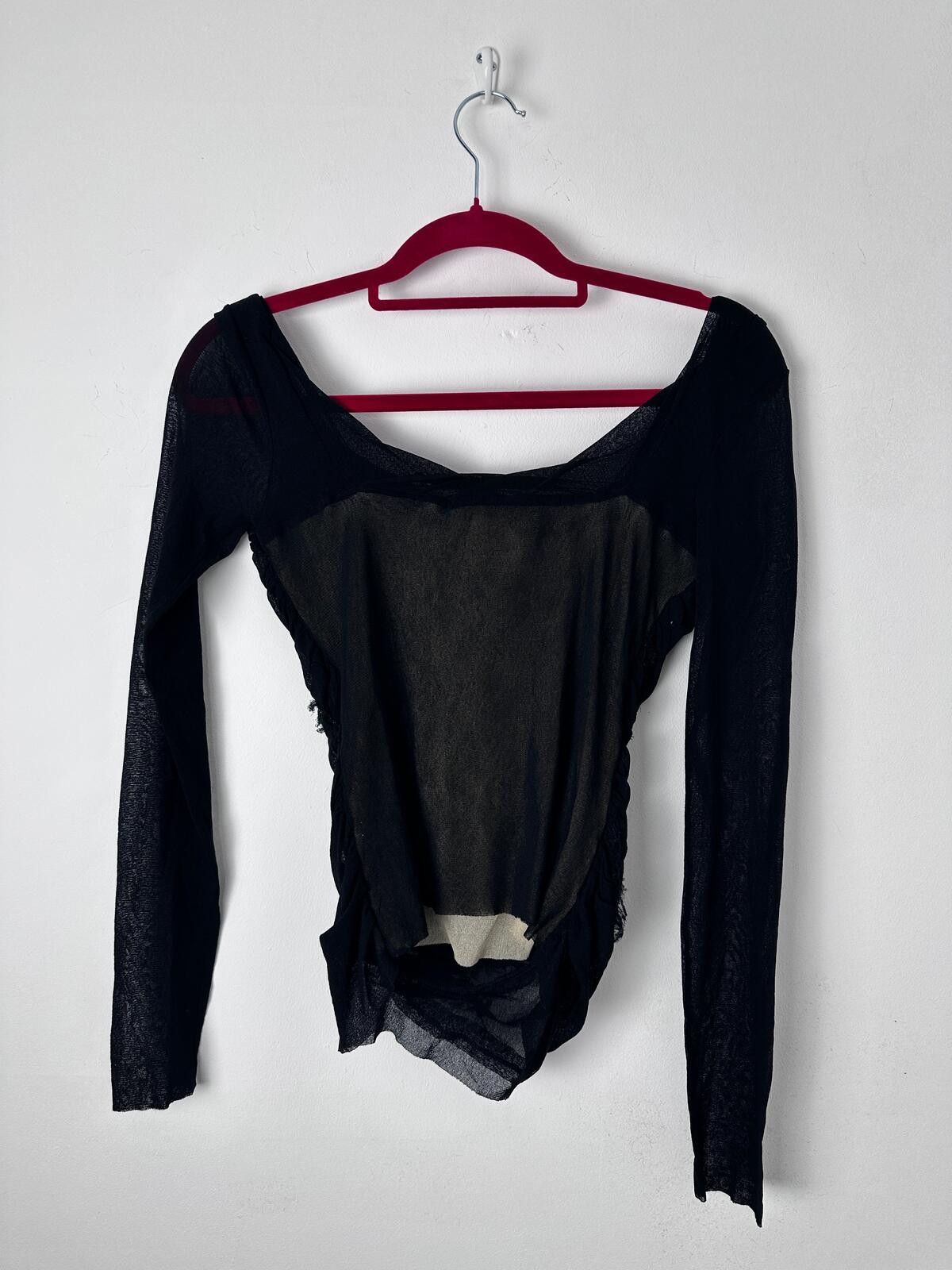 Other Fuzzi Spiral Detail Off Shoulder Top Size L / US 10 / IT 46 - 4 Thumbnail