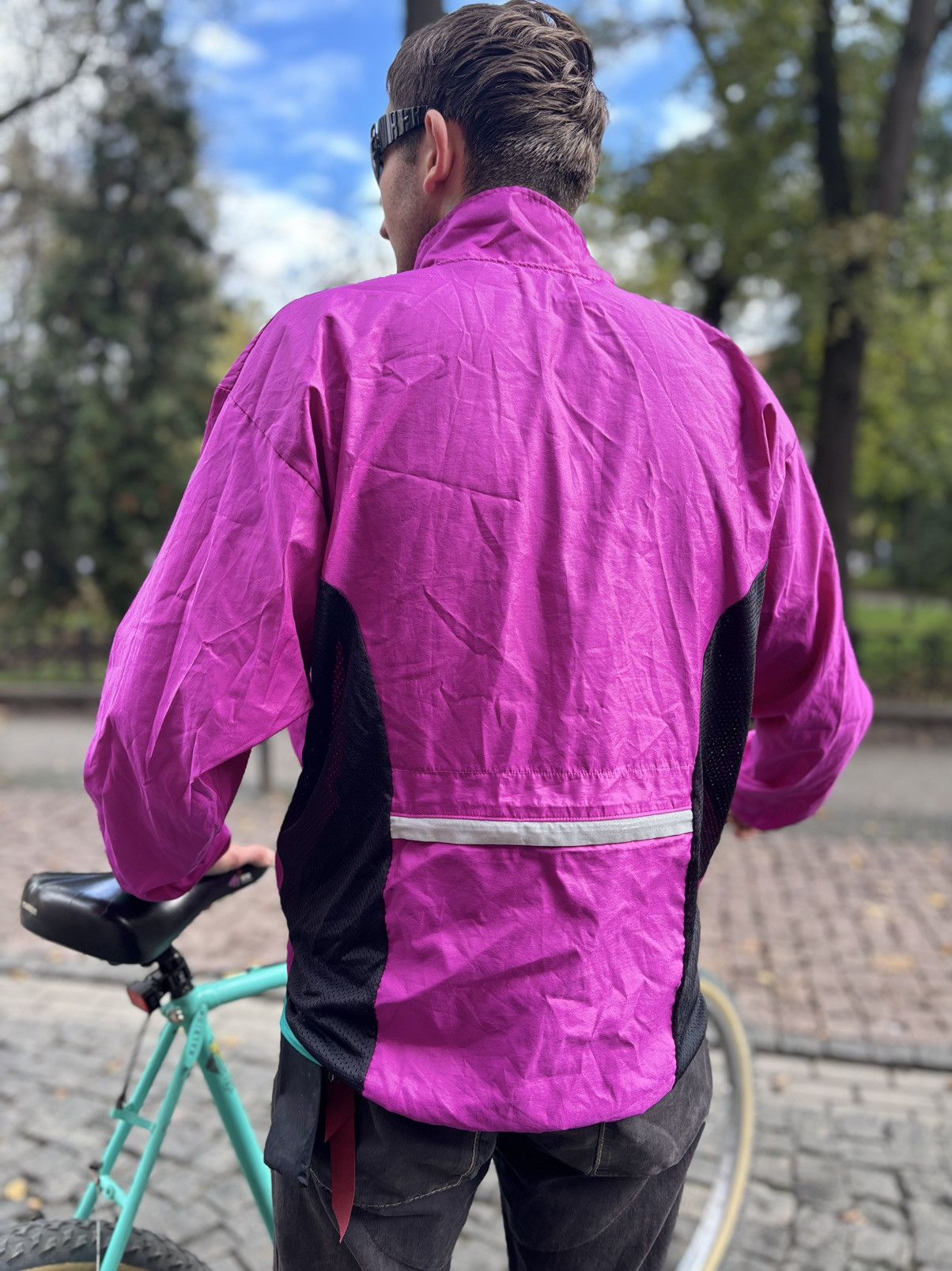 Vintage 💜🚴‍♀️80s Castelli vintage cycling jersey made in Italy Size US XL / EU 56 / 4 - 4 Thumbnail