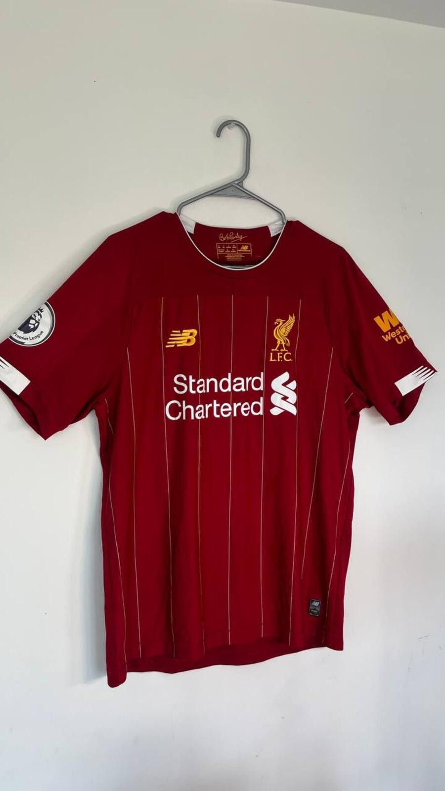 New Balance Liverpool FC 2020/21 Home Premier League Soccer Jersey Size US M / EU 48-50 / 2 - 2 Thumbnail