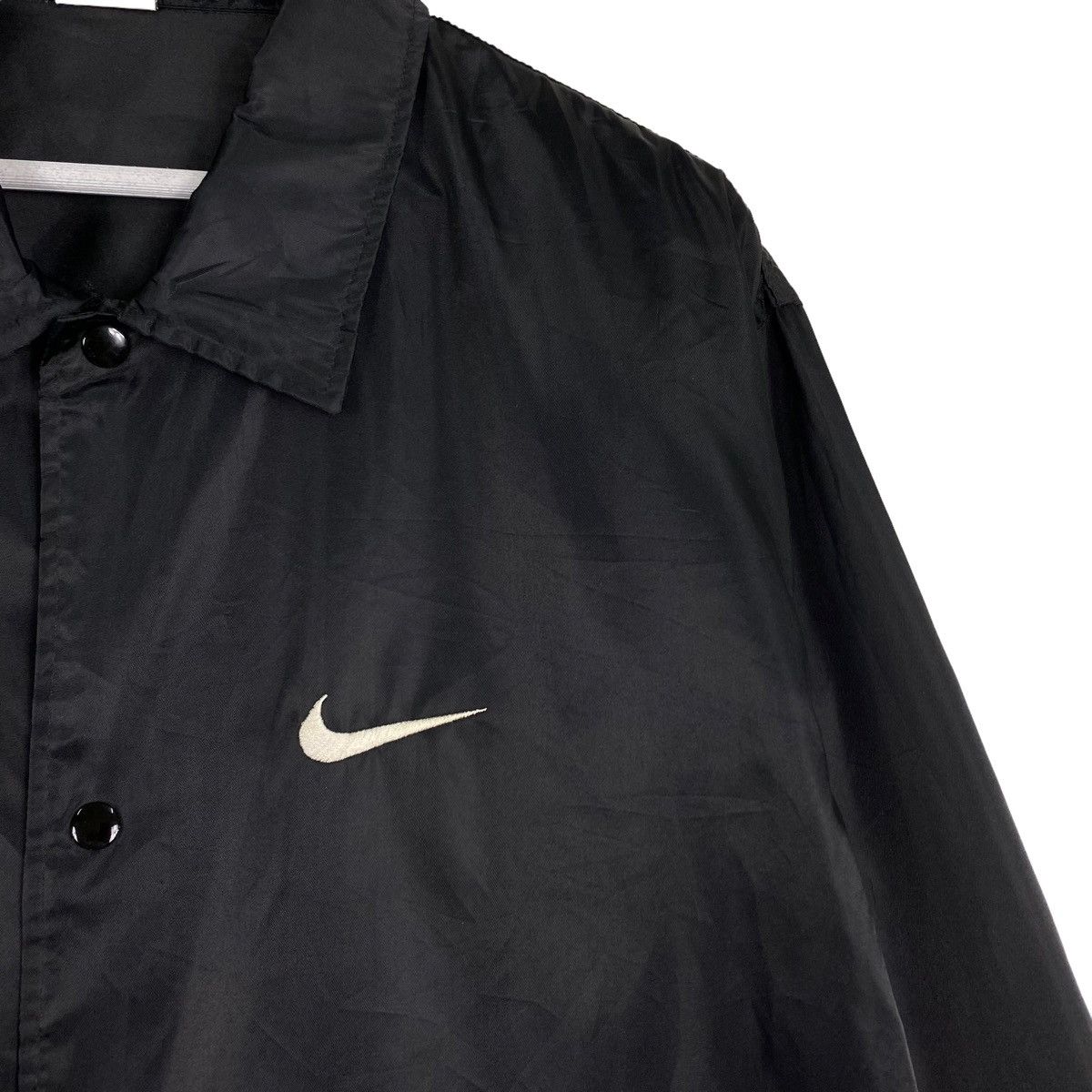 Nike × Vintage 💥90s NIKE COACH NYLON WINDBREAKER JACKET Size US XL / EU 56 / 4 - 6 Thumbnail