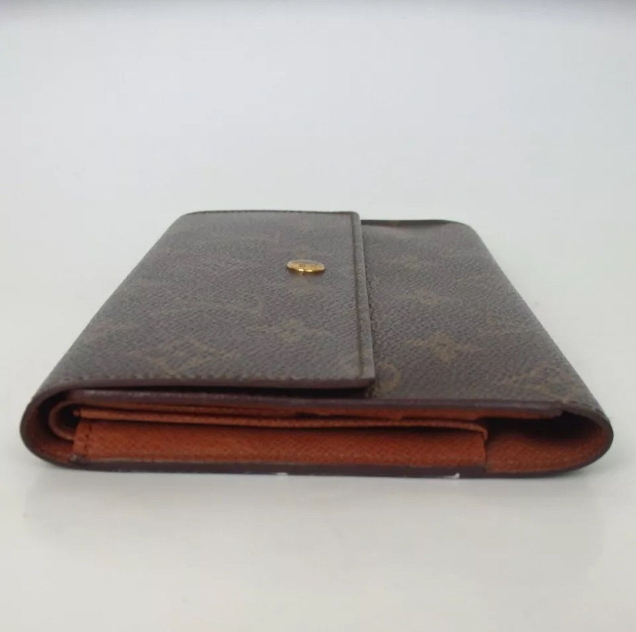 Authentic Louis Vuitton Monogram Portefeuille Sarah M61734