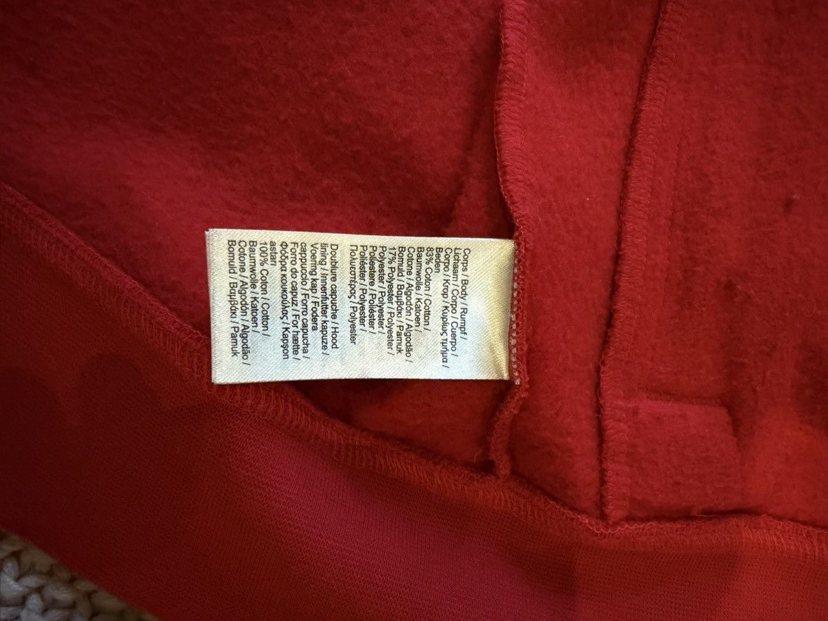 Lacoste Lacoste Red Zip-Up Hoodie – Classic Croc Logo Size US L / EU 52-54 / 3 - 4 Thumbnail