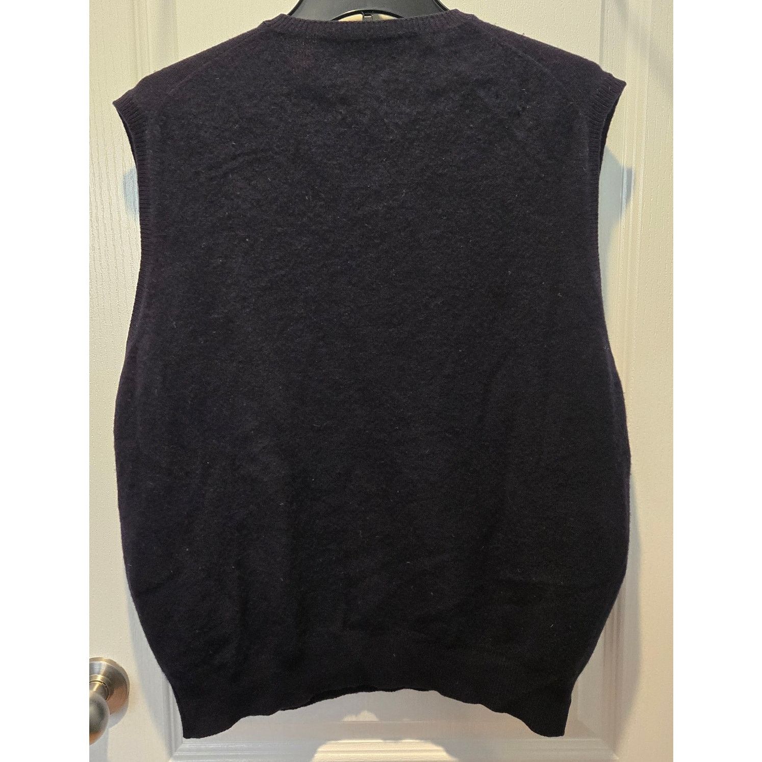 Brooks Brothers Brooks Brothers 100% lambswool Navy Blue sweater vest sz L Size US L / EU 52-54 / 3 - 3 Thumbnail