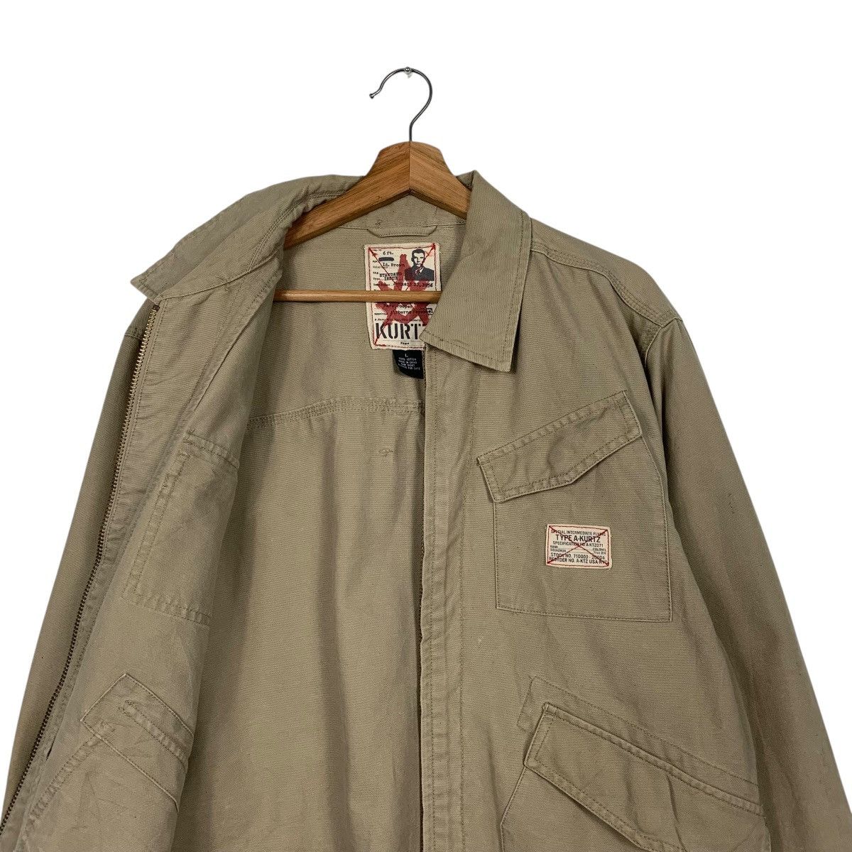 Japanese Brand Japanese Brand Kurtz Military Style Jacket Size US L / EU 52-54 / 3 - 10 Thumbnail