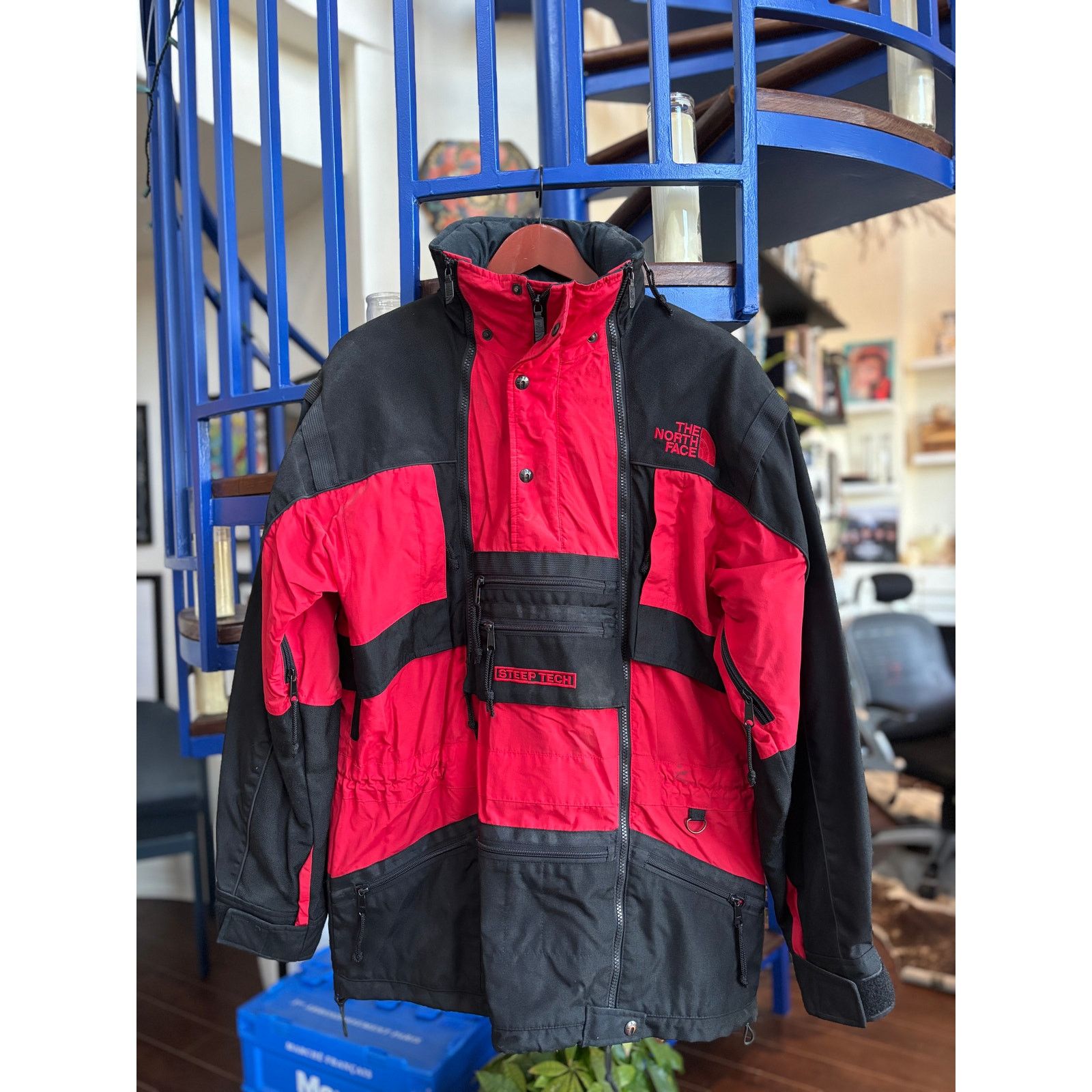 The North Face The North Face Steep Tech Jacket Red Black – Men’s XL Size US XL / EU 56 / 4 - 1 Thumbnail