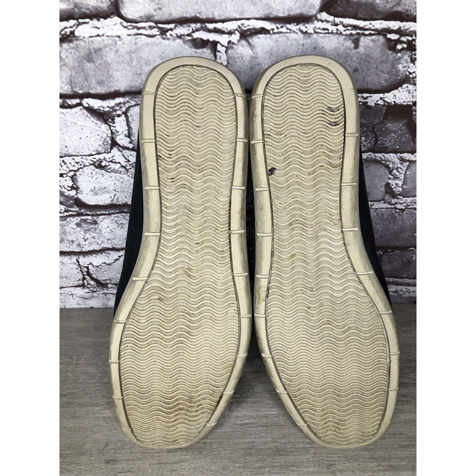 Massimo Matteo MASSIMO MATTEO Navy Blue Leather Casual Moc Driving Loafers Size US 12 / EU 45 - 10 Thumbnail
