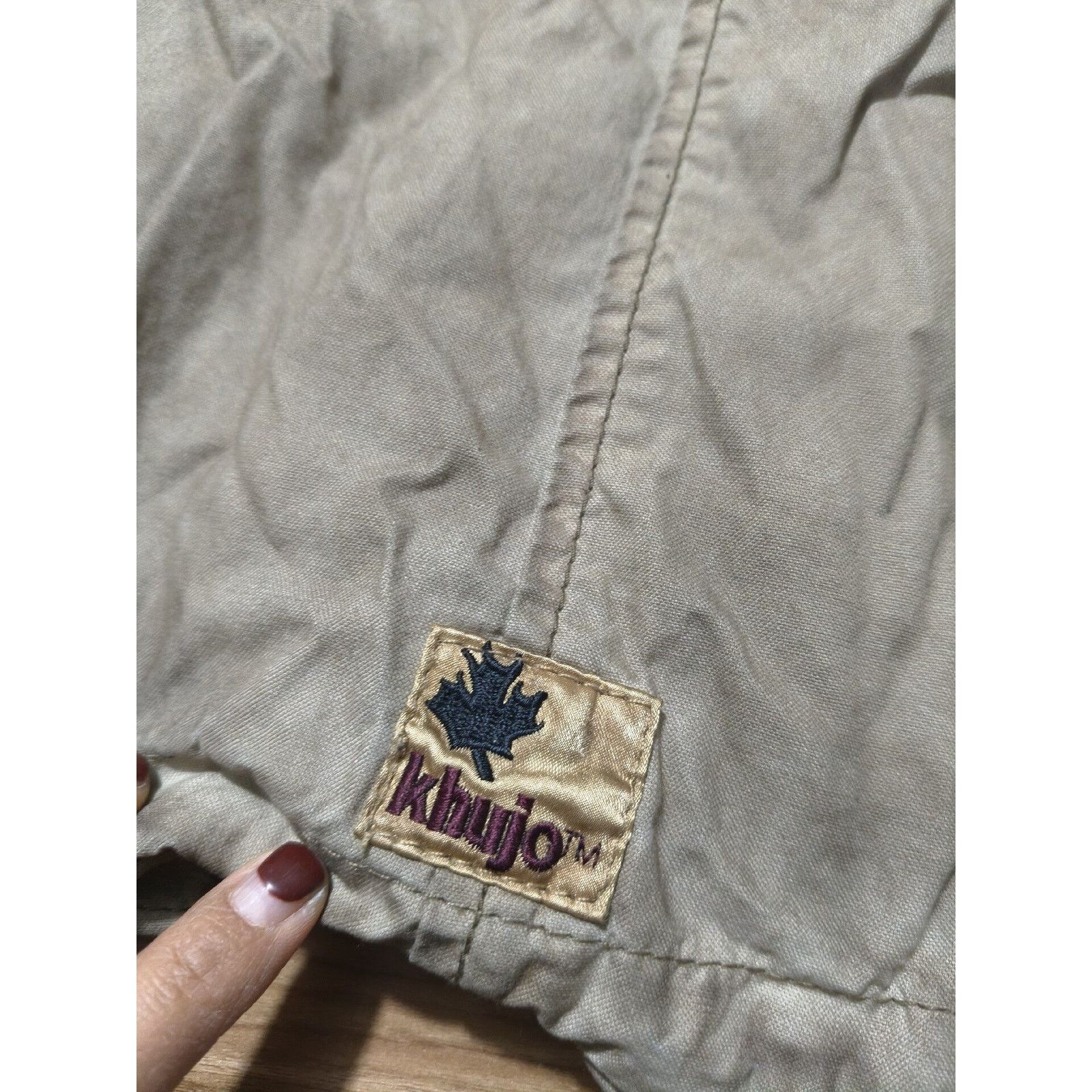 If Six Was Nine × Japanese Brand × Vintage Vintage Japanese Brand Khujo Women’s Zip Up Jacket Brown Tan Size M / US 6-8 / IT 42-44 - 7 Thumbnail