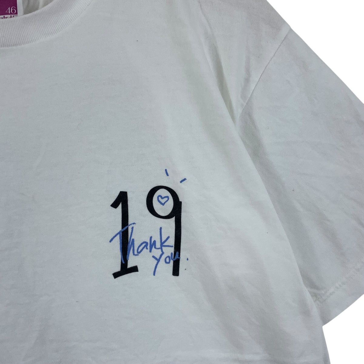 Vintage NOGIZAKA46 JAPAN IDOL 19th Birthday Celebration Tee Shirt Size US L / EU 52-54 / 3 - 4 Thumbnail