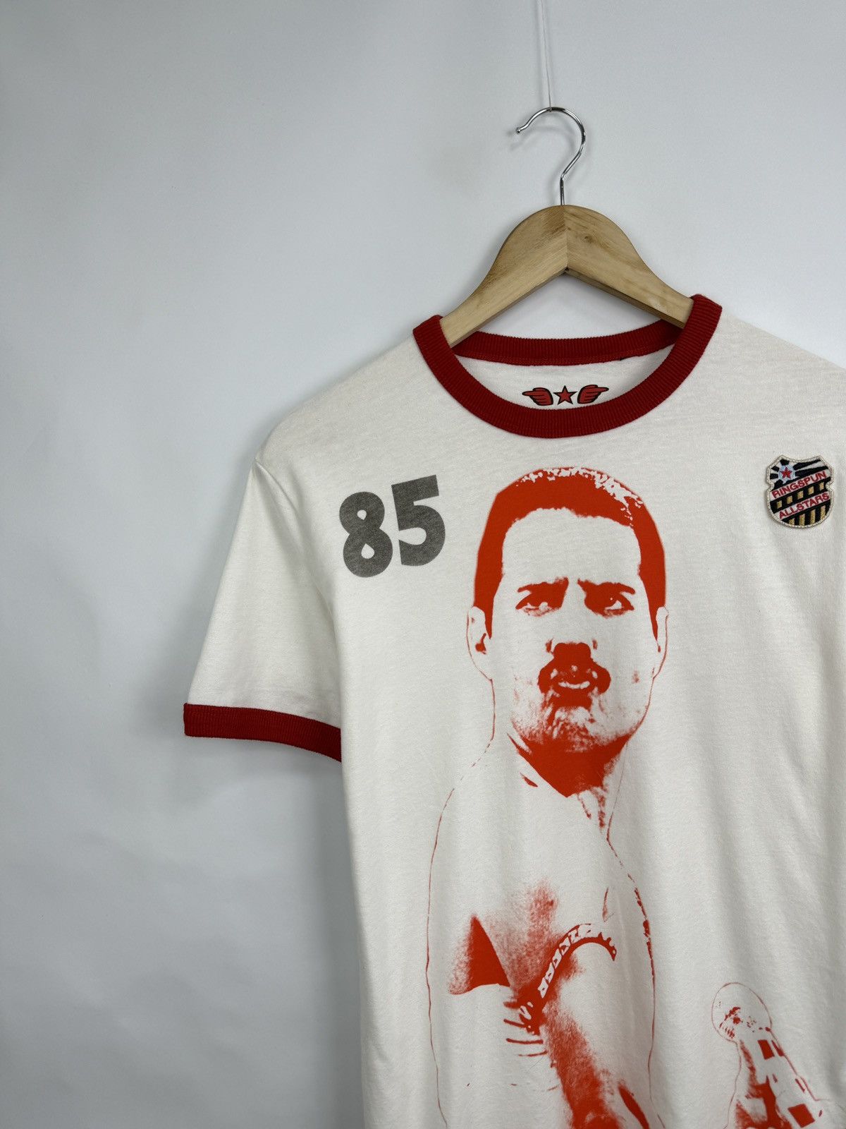 Ringspun 🇬🇧 Vintage Ringspun Freddie Mercury Queen Allstars T-Shirt Size US S / EU 44-46 / 1 - 3 Thumbnail