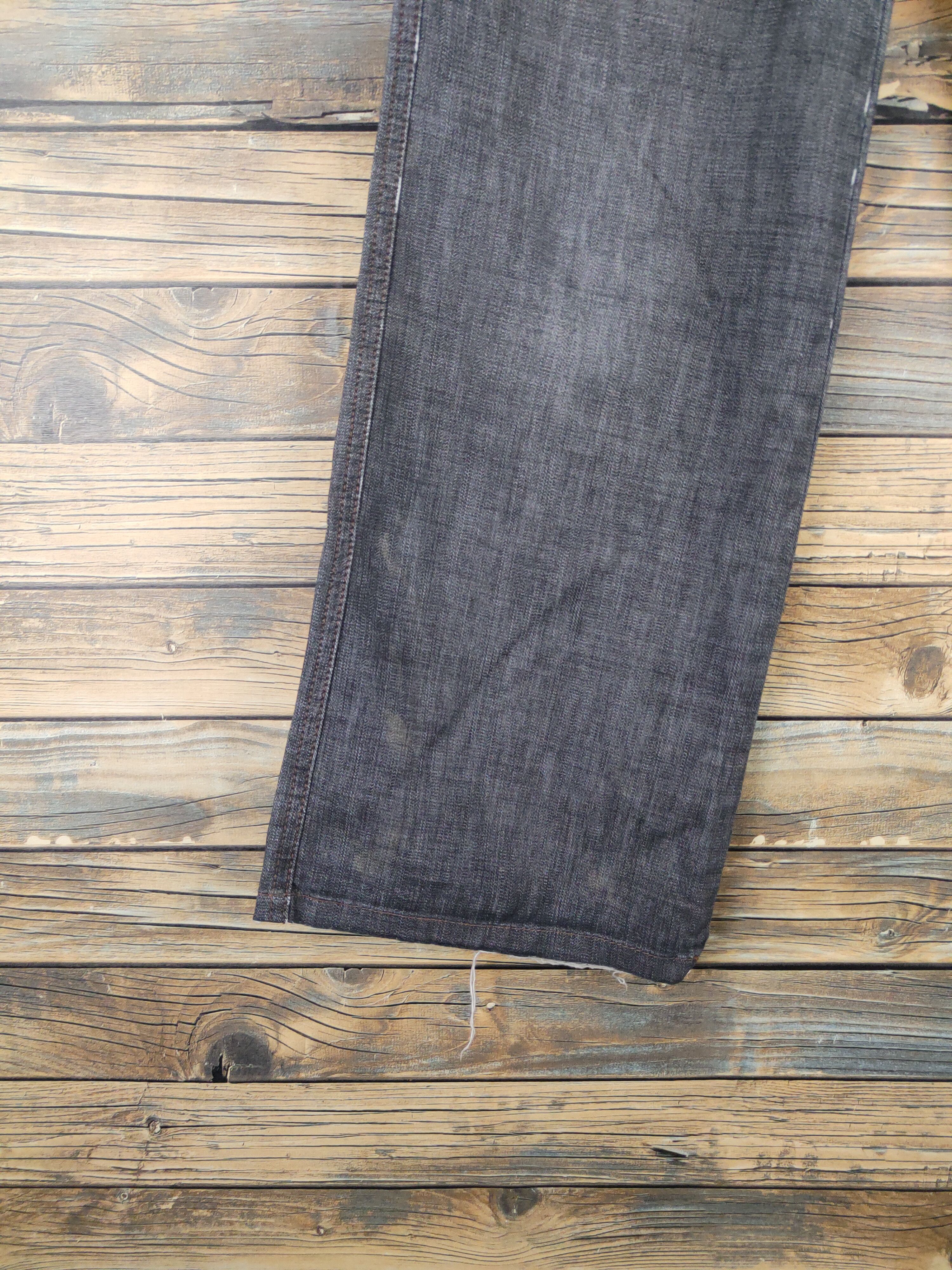 Japanese Brand DL Uniqlo Black Distressed Ripped Soft Jeans #sp46-251T Size 27" / US 4 / IT 40 - 4 Thumbnail
