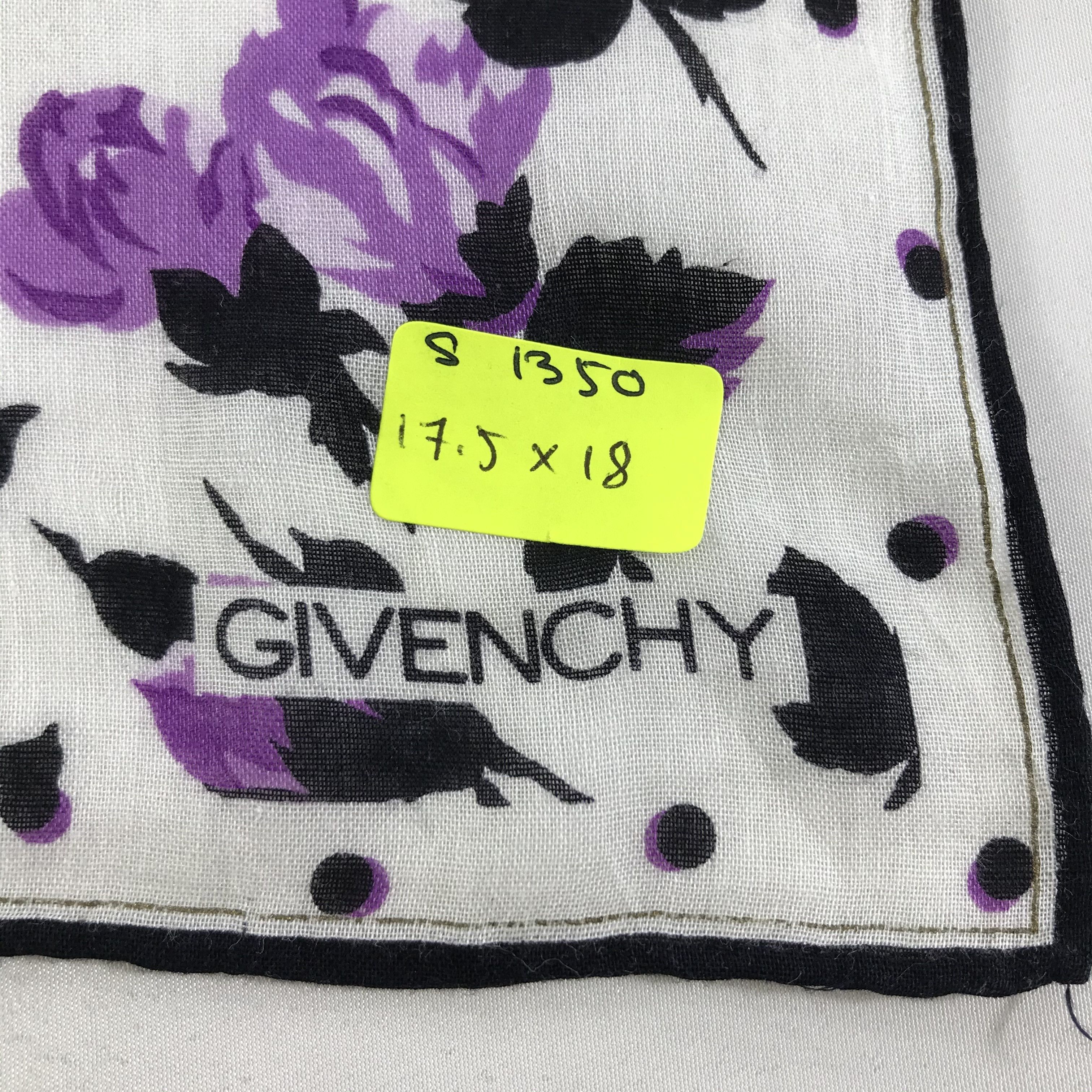 Vintage Givenchy Bandana / Handkerchief / Neckerchief - S1350 Size ONE SIZE - 5 Thumbnail