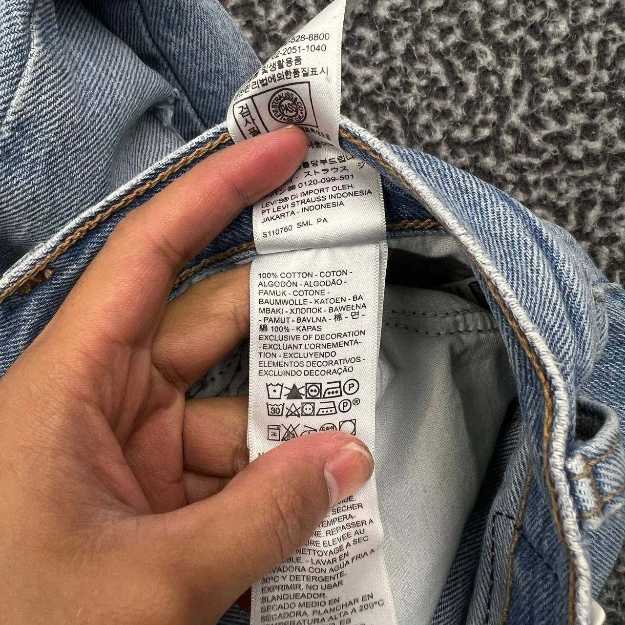 Levi's Levi's Silver Tab Jeans Women 29x31 Denim Baggy Cotton Y2K Size 29" - 6 Thumbnail