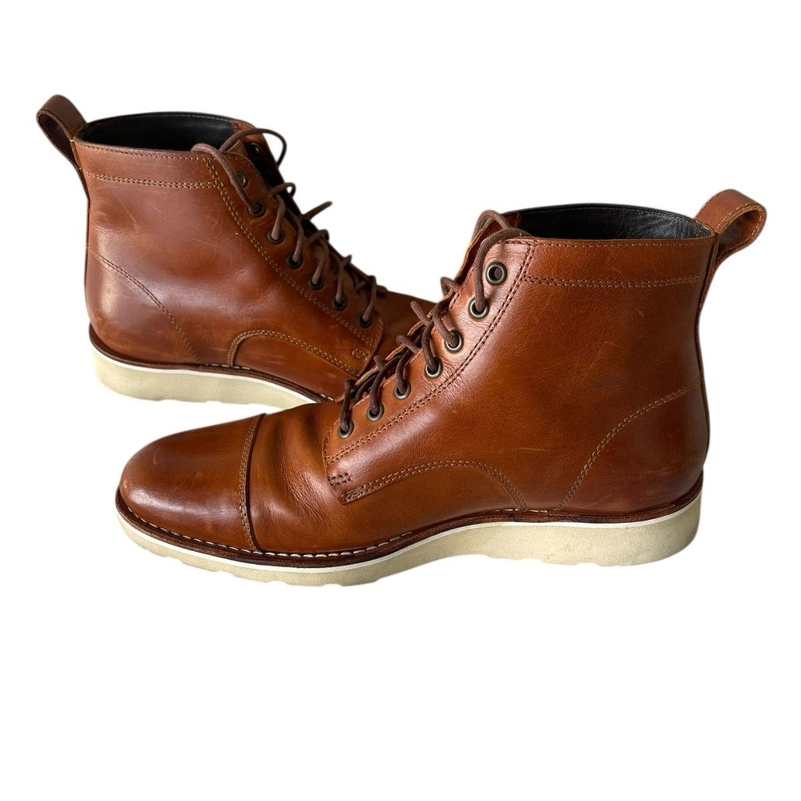 HELM Helm The Lou Teak boots Size:10 EE Size US 10 / EU 43 - 4 Thumbnail