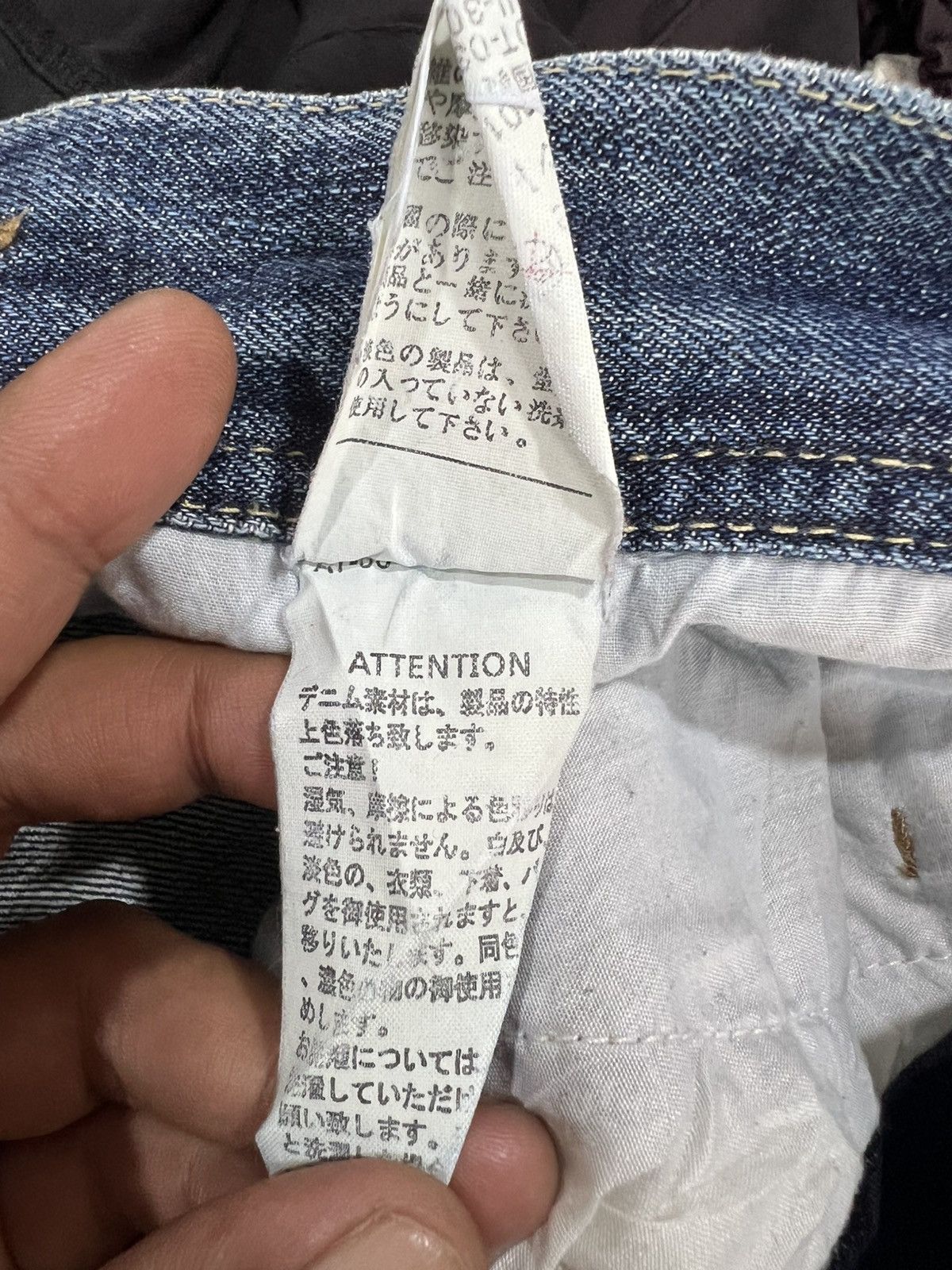 LOWRYS FARM 🔥Rare Lowrys Farm Twist Distressed Denim Size US 31 - 14 Thumbnail