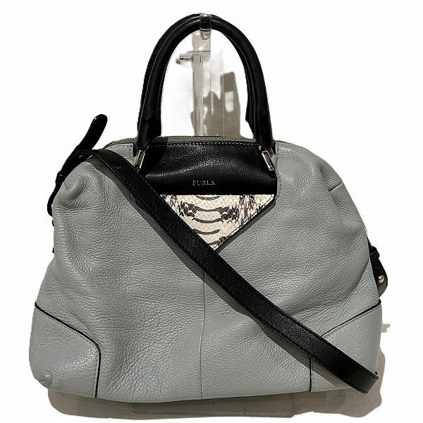 Furla Furla Furla Leather 2way Handbag Shoulder Bag Leather Handbag in Good Condition Size ONE SIZE - 1 Thumbnail