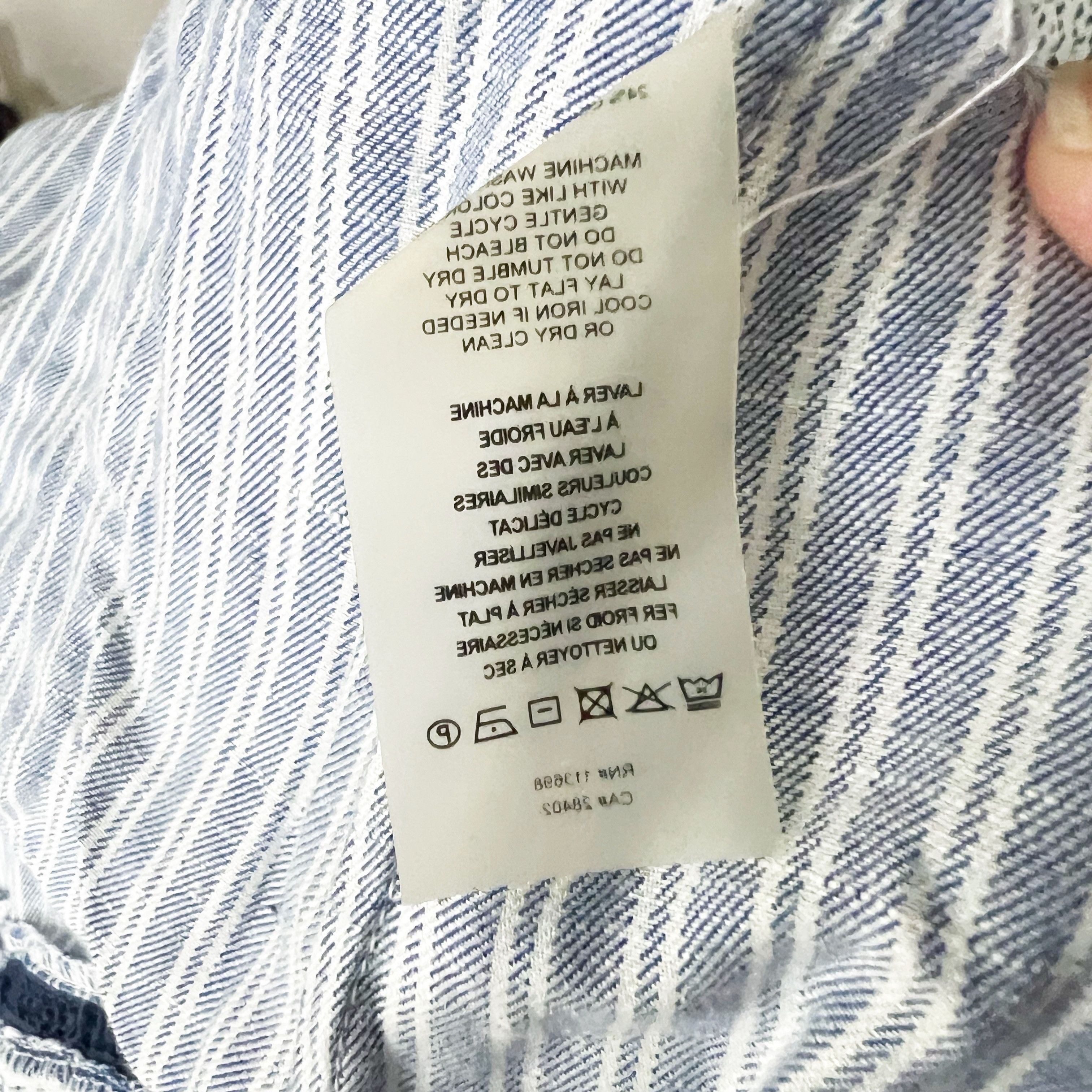 Other Margaret O'Leary Cotton Linen Woven Size 25" / US 0 / IT 36 - 3 Thumbnail