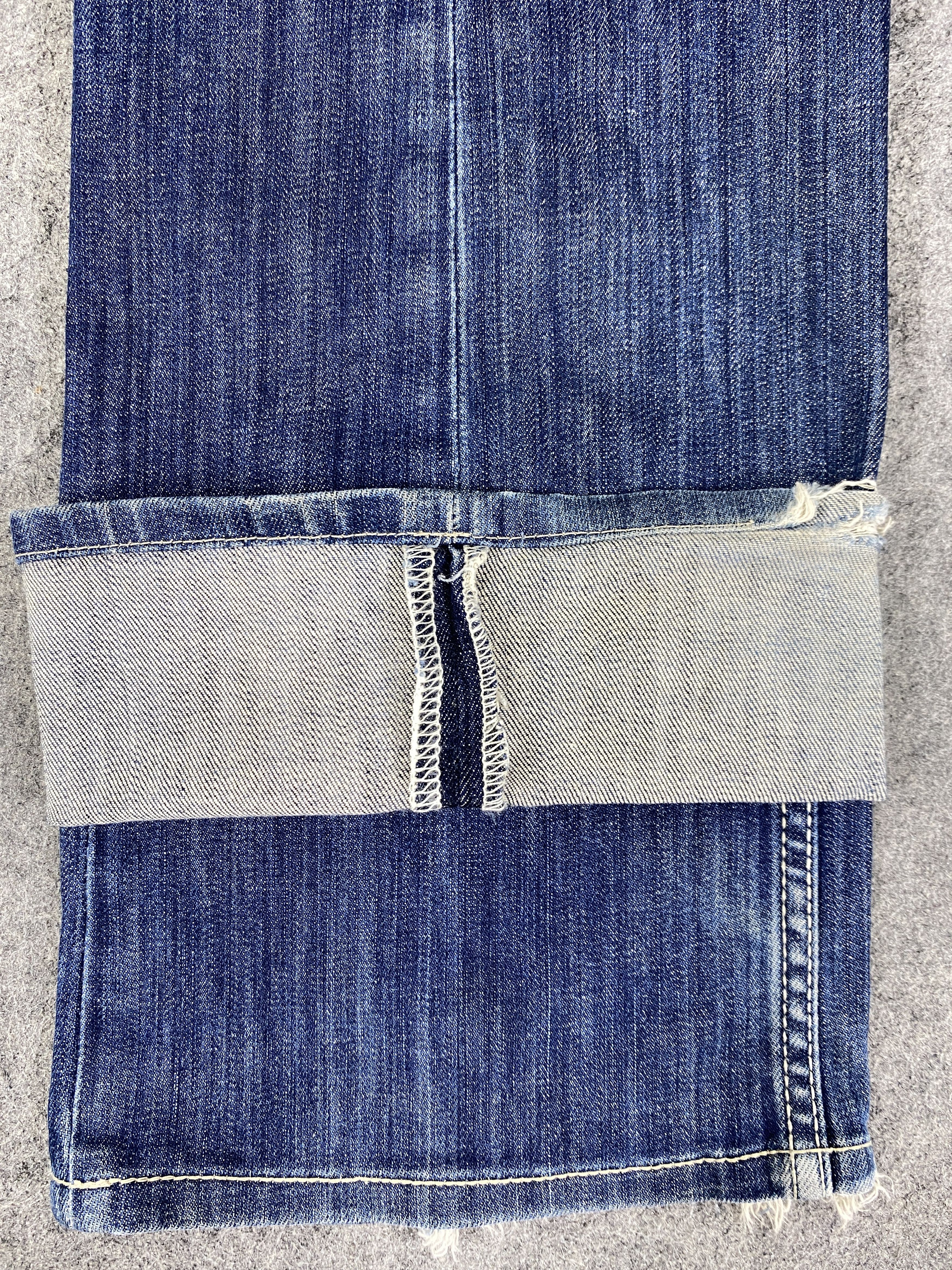 If Six Was Nine Vintage Jimmy Tavertini Flare Jeans 31x30 - JN3273 Size US 31 - 12 Thumbnail