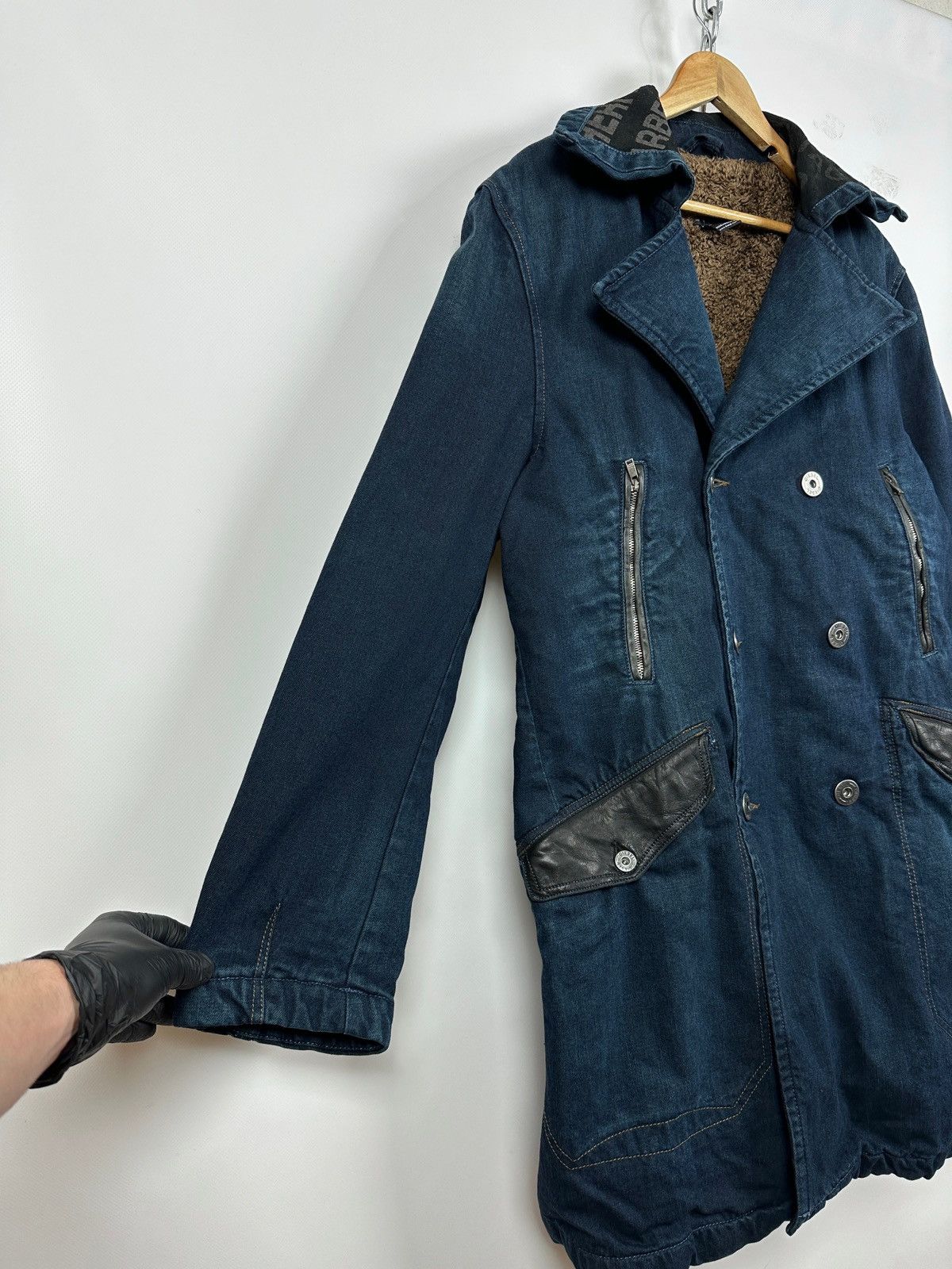 Diesel Vintage Diesel Denim Double Breasted Sherpa Coat Jacket Size US L / EU 52-54 / 3 - 10 Thumbnail