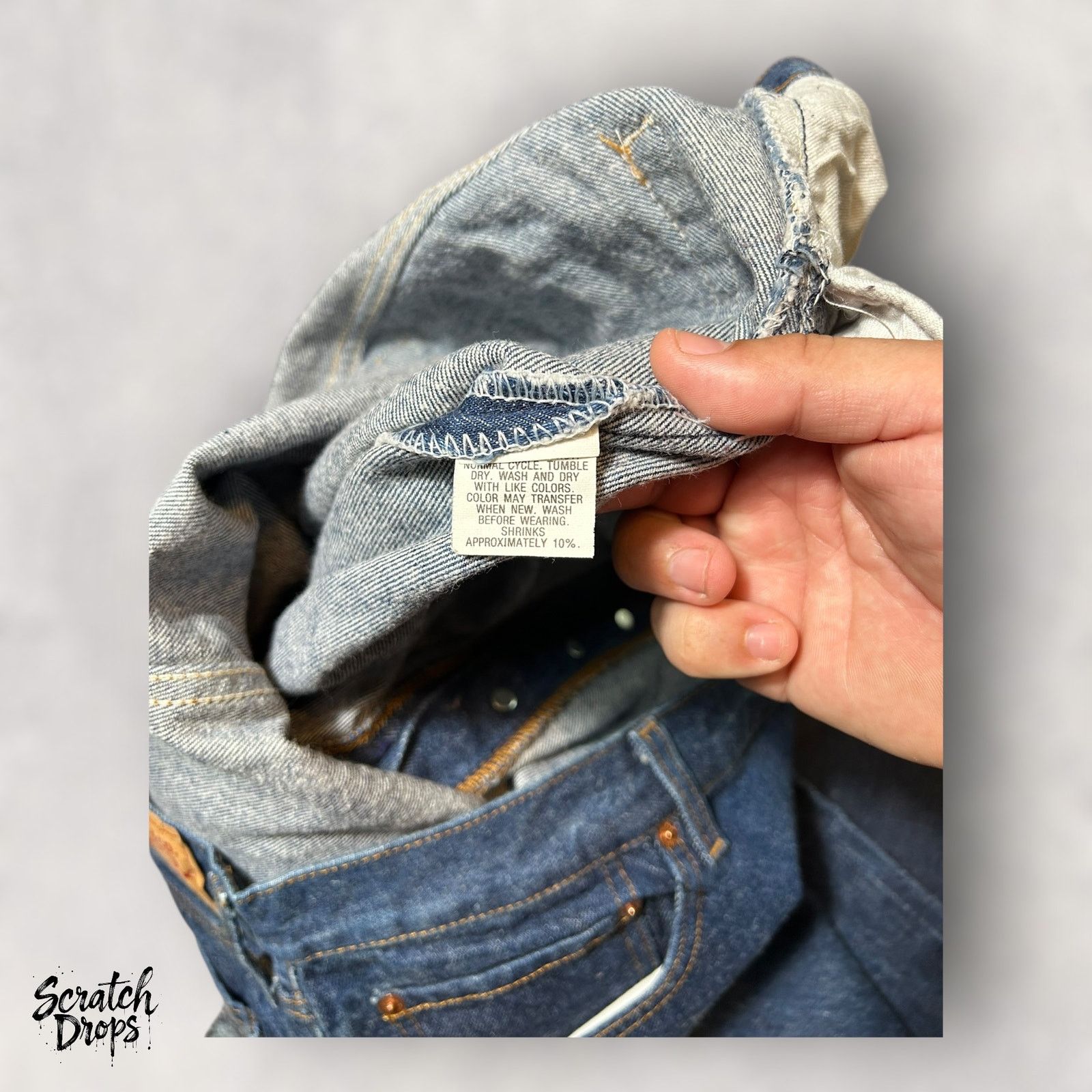 Levi's Vintage Levi’s 501xx Shrink-to-Fit Jeans USA W54 L32 501 Men Size US 38 / EU 54 - 5 Thumbnail