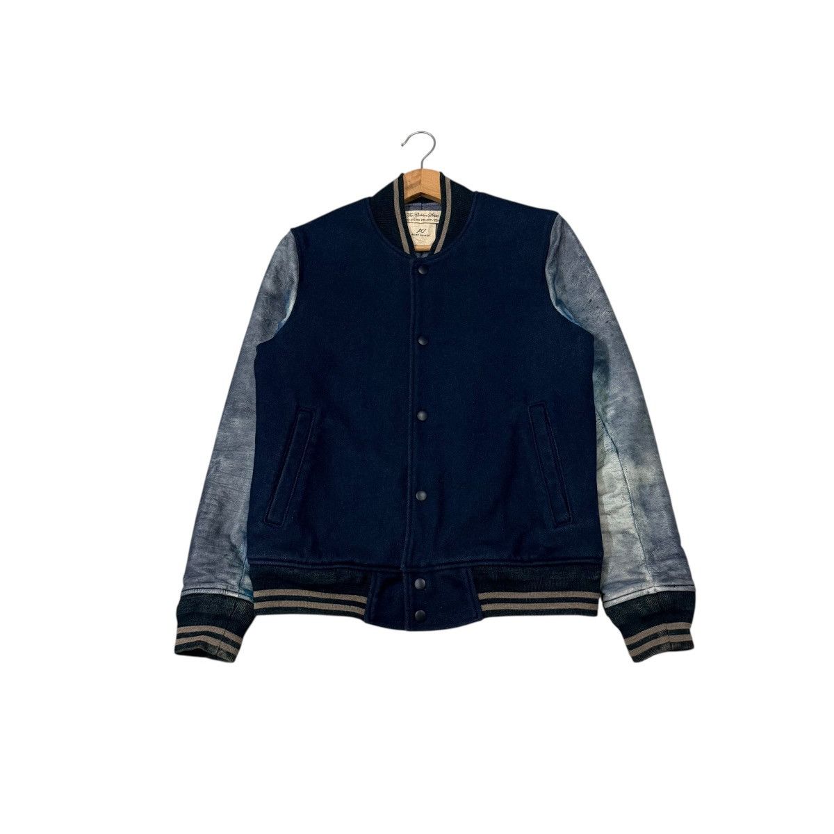 Remi Relief Vintage Remi Relief Golden State Wool Leather Varsity Jacket Size US S / EU 44-46 / 1 - 2 Thumbnail