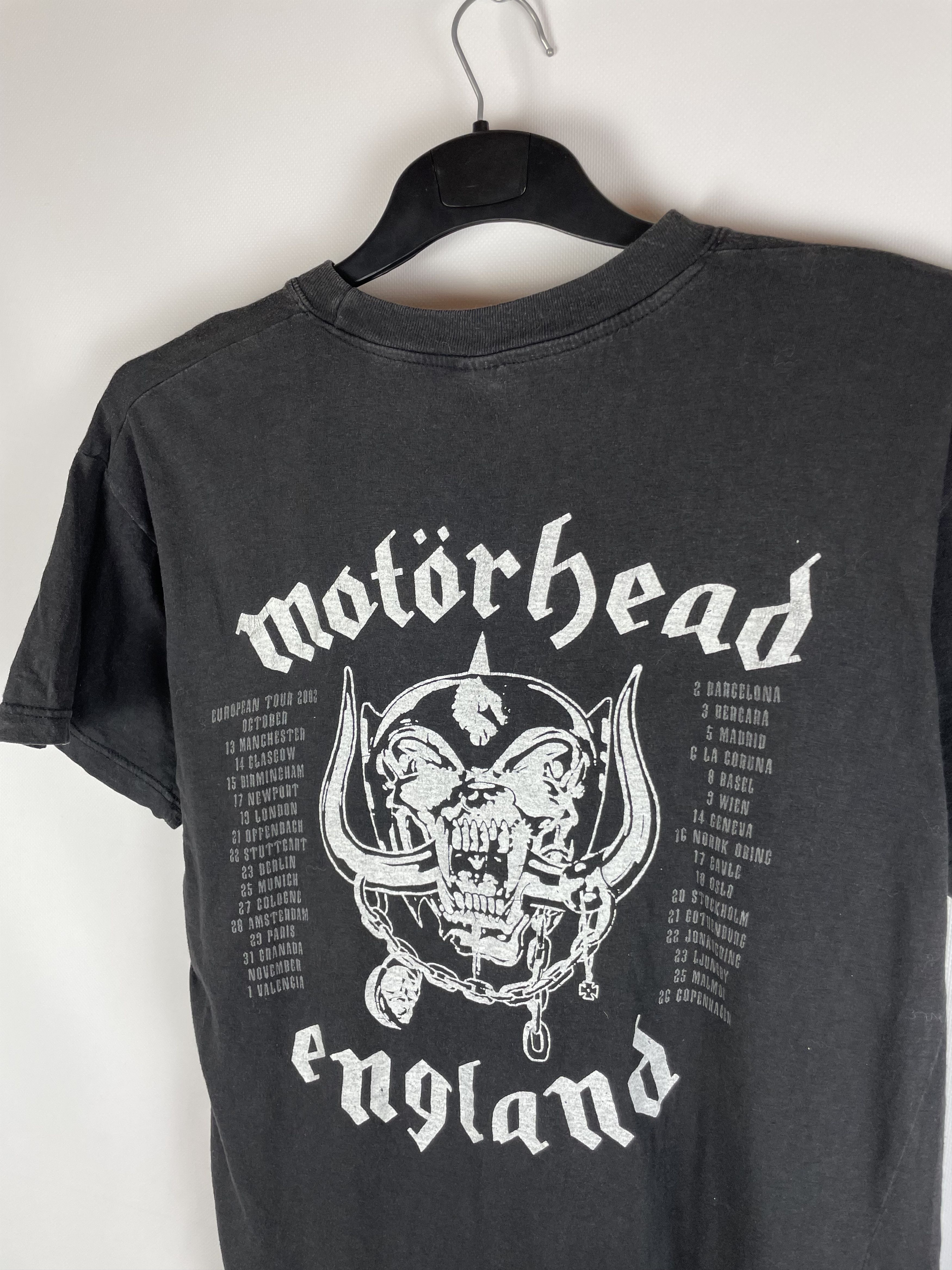 Band Tees Motorhead 2002 Vintage Mens Rock Band T-Shirt Size US M / EU 48-50 / 2 - 8 Thumbnail