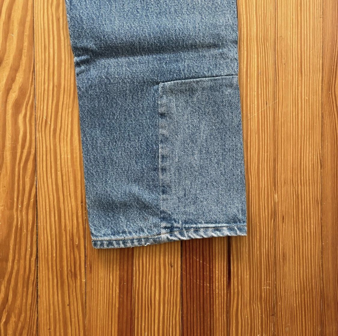 Levi's Thrashed Vintage Levis 501 Made In USA Distressed Light Wash Size US 32 / EU 48 - 7 Thumbnail