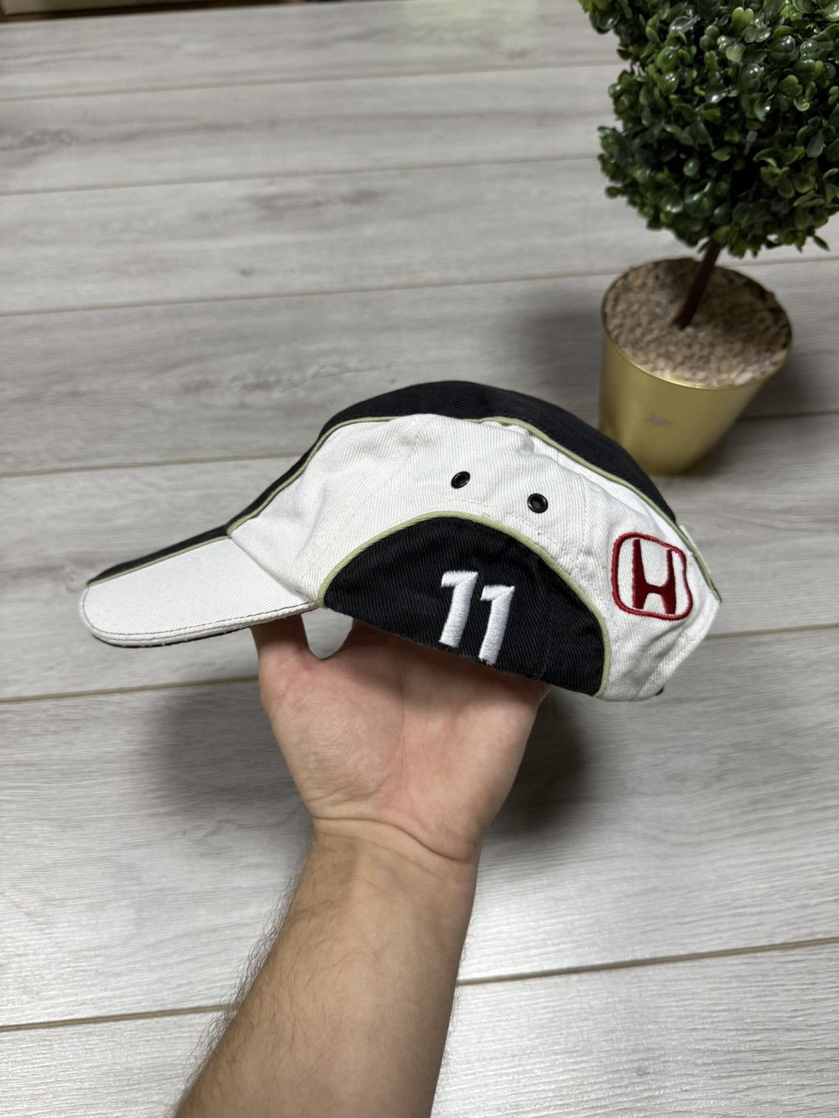 Formula 1 vintage cap HONDA F1 sign racing revolution jenson 12 Size ONE SIZE - 3 Thumbnail