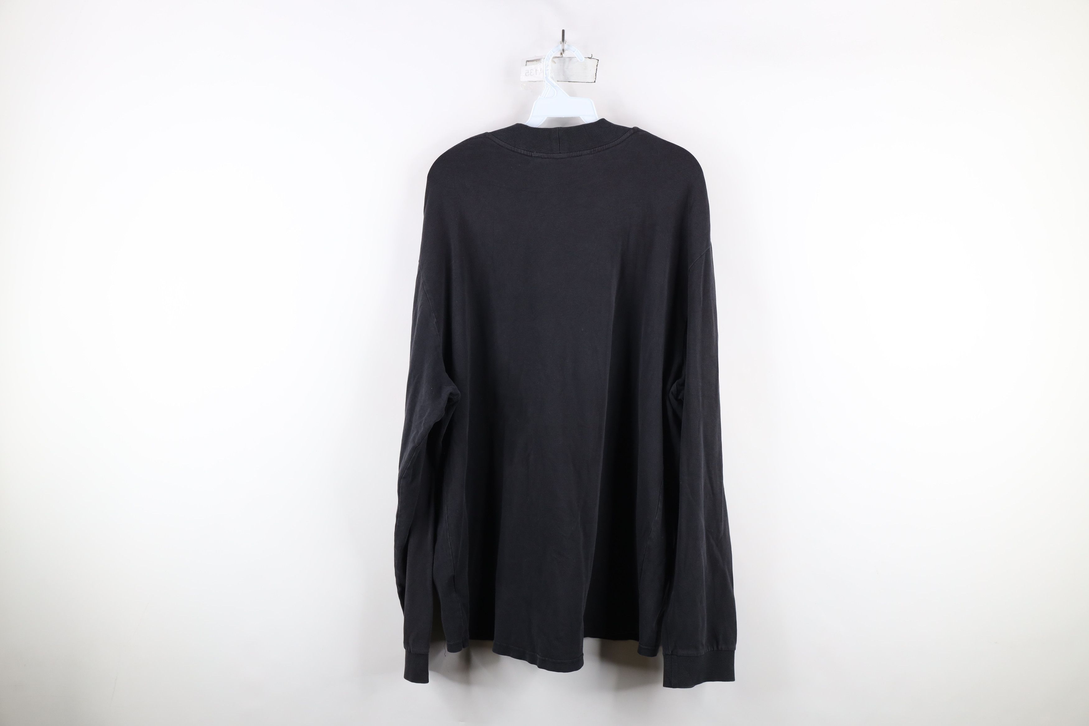 Nike × Vintage Vintage 90s Y2K Nike Scott Mini Swoosh Mock Neck T-Shirt Size US XL / EU 56 / 4 - 12 Thumbnail