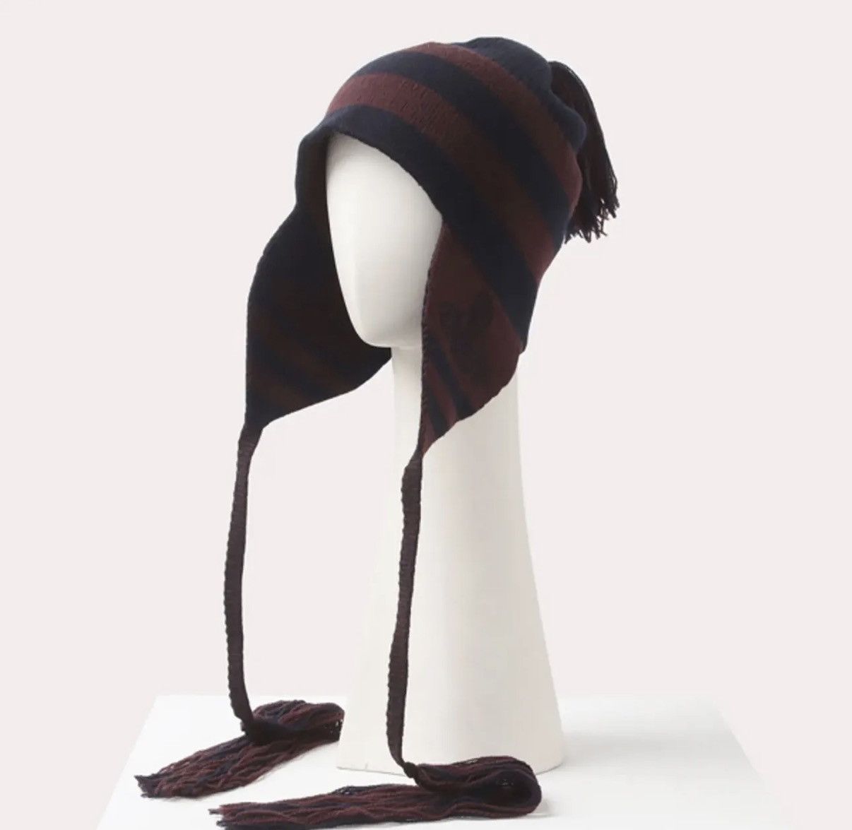 Vivienne Westwood Vivienne Westwood ORB ear flap beanie hat Y2K punk Size ONE SIZE - 2 Thumbnail