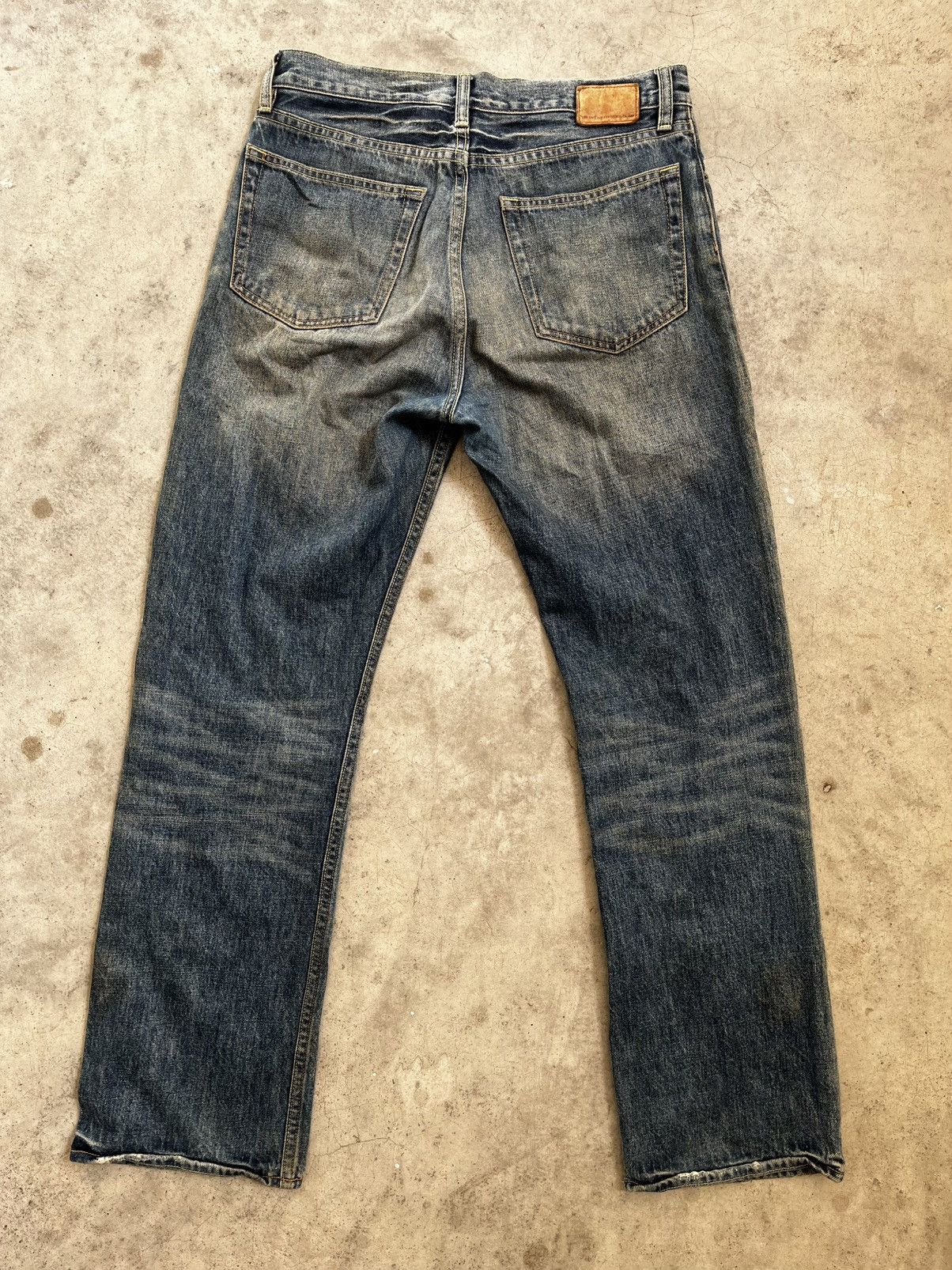 Gap Gap easy fit mud wash designed distress denim Size US 32 / EU 48 - 7 Thumbnail