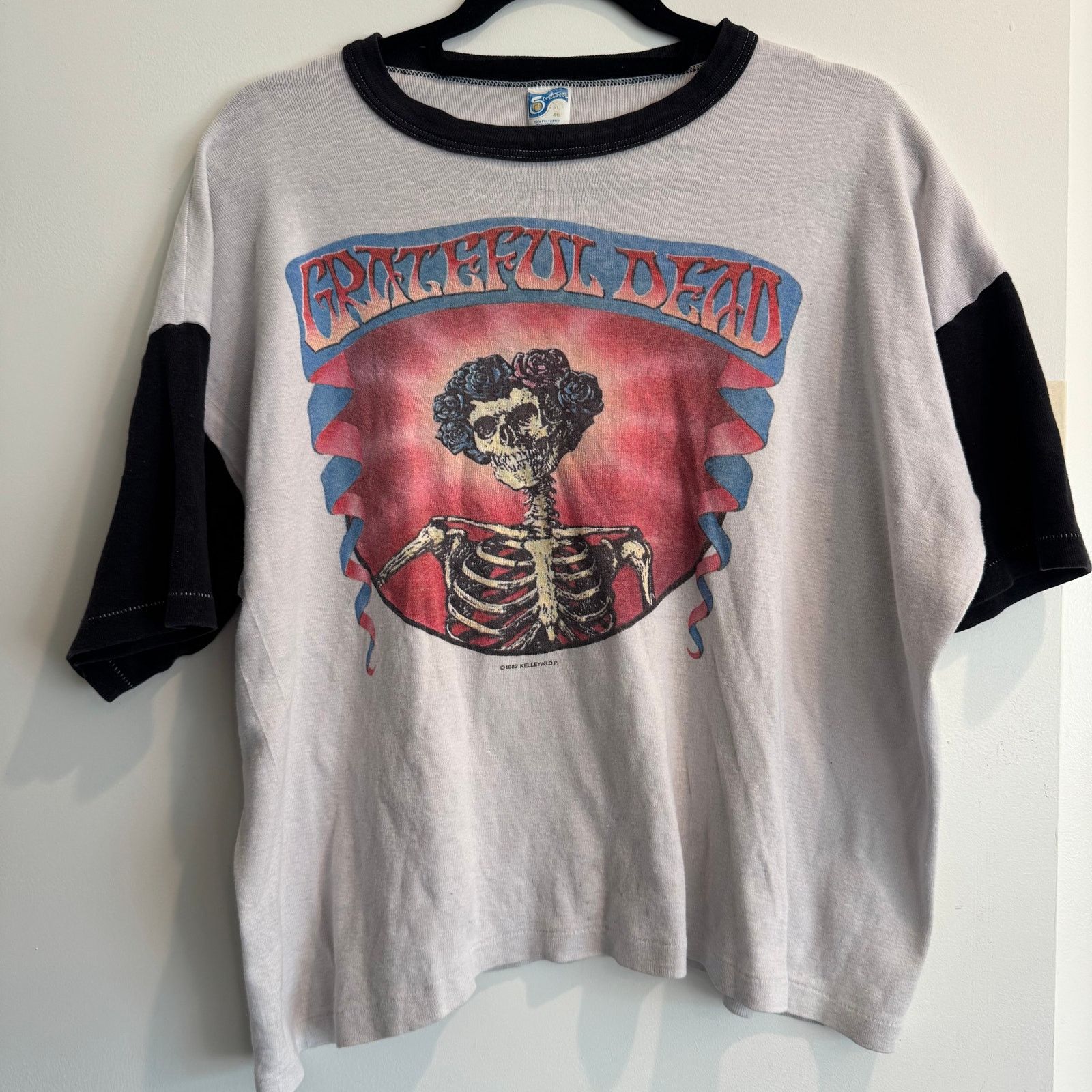 Vintage Vintage Grateful Dead Bertha Raglan T Shirt Size XL 1982 Size US XL / EU 56 / 4 - 1 Thumbnail